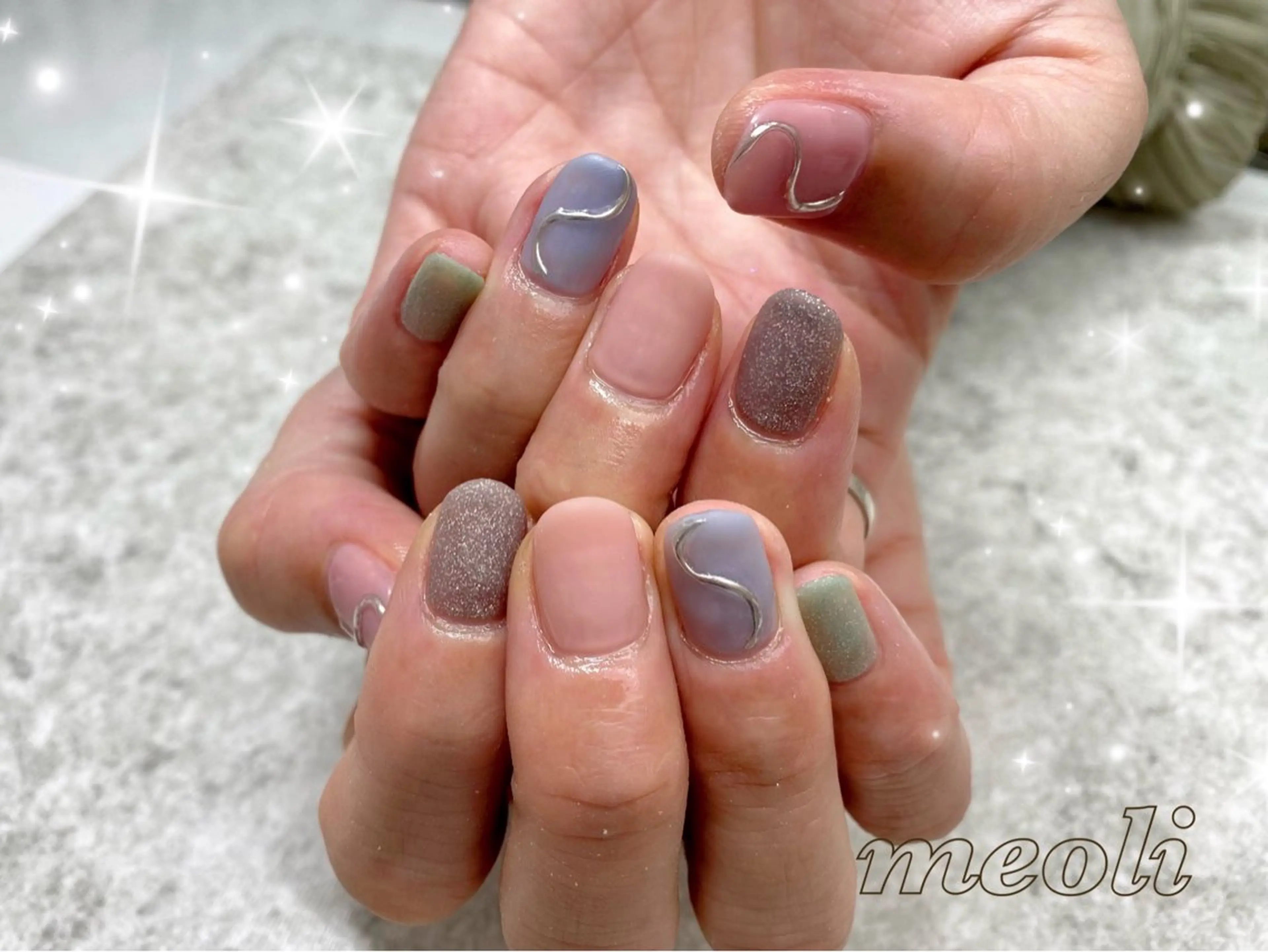 ネイル nail salon meoli メグのネイルデザイン