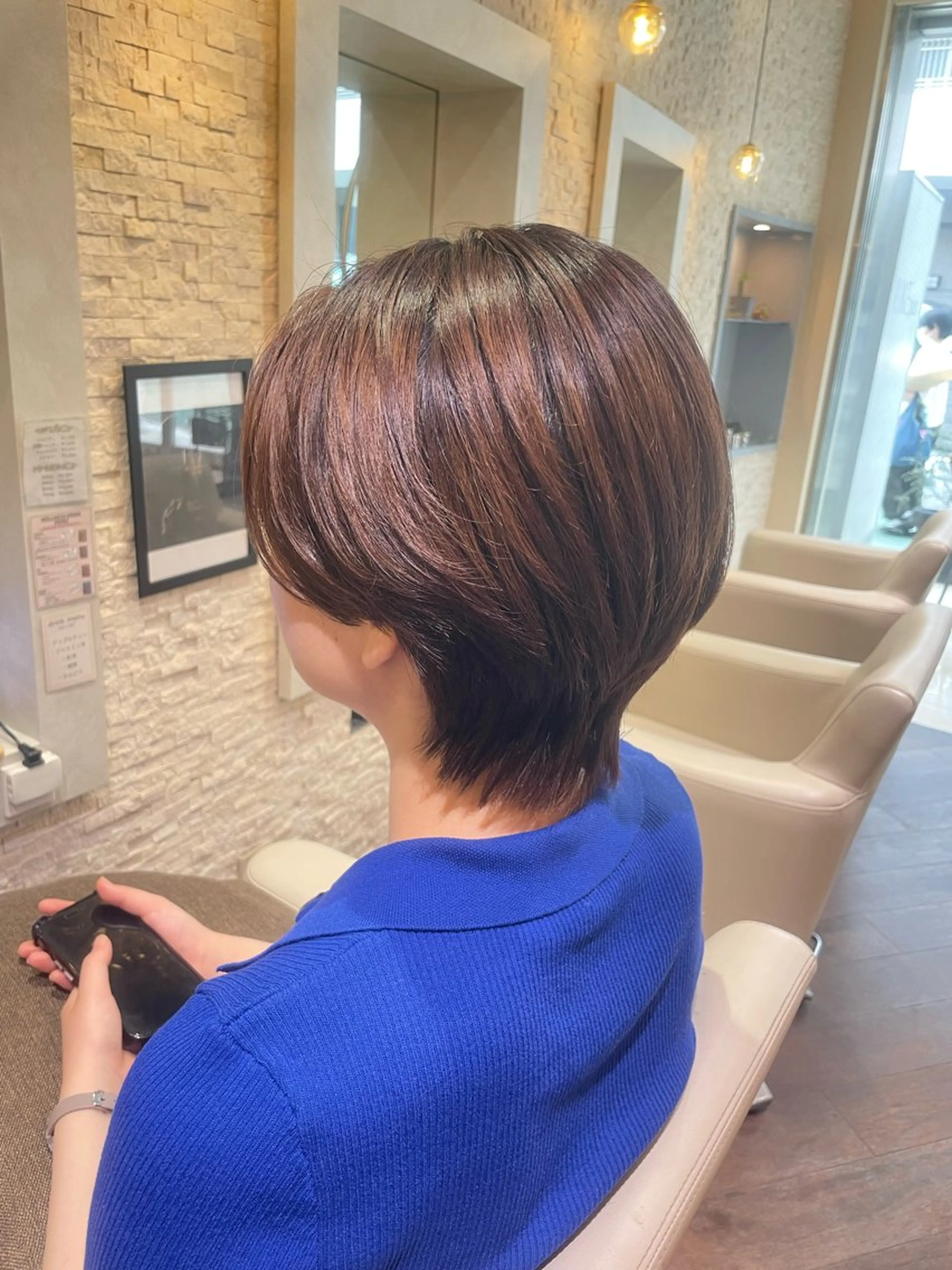 ショート 中山 奈津希のヘアスタイル