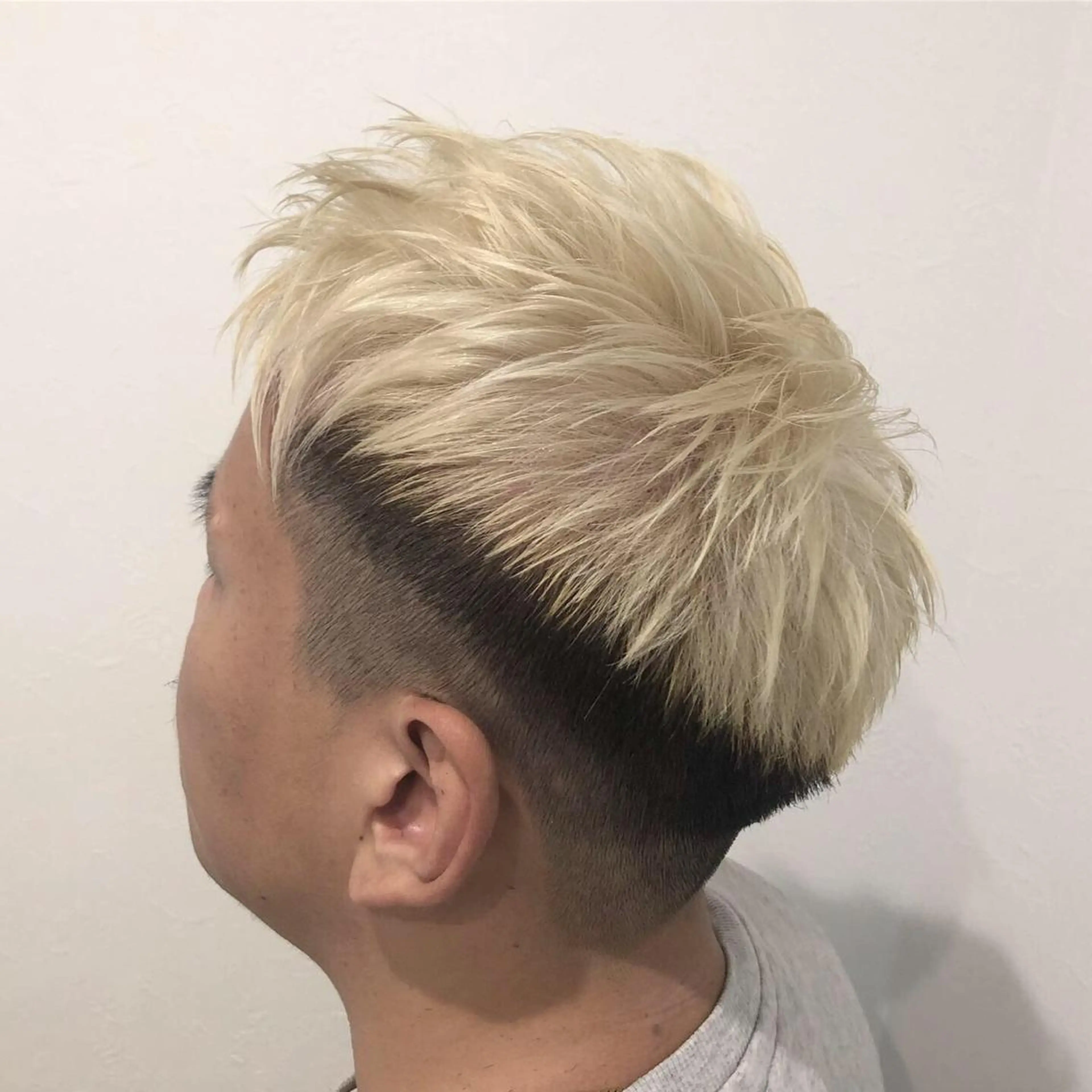 カラー メンズ メンズブリーチ ブリーチ 無料カットモデル募集 BLINK京橋店のヘアスタイル