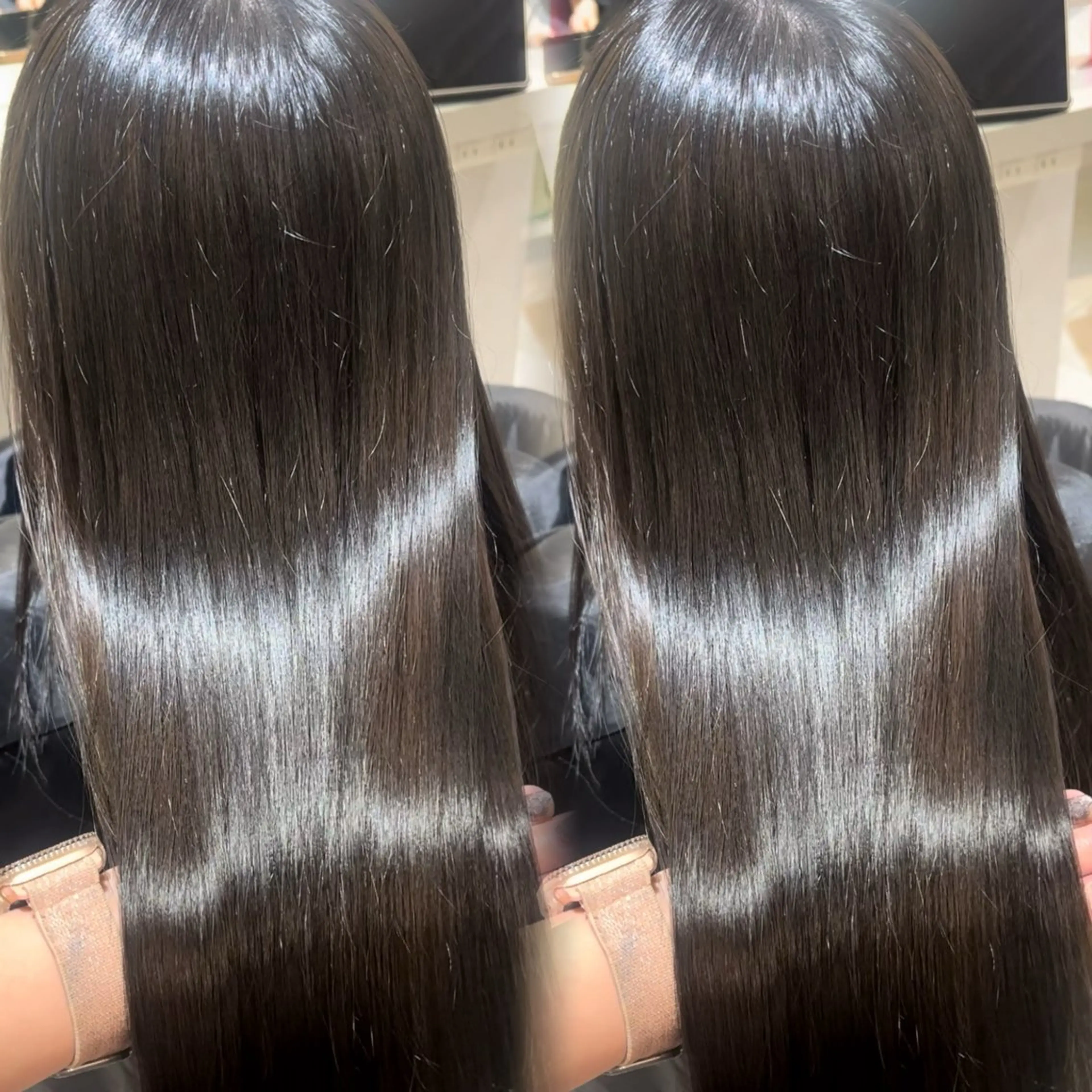 カラー メンズセンターパート 🇰🇷wakanaのヘアスタイル