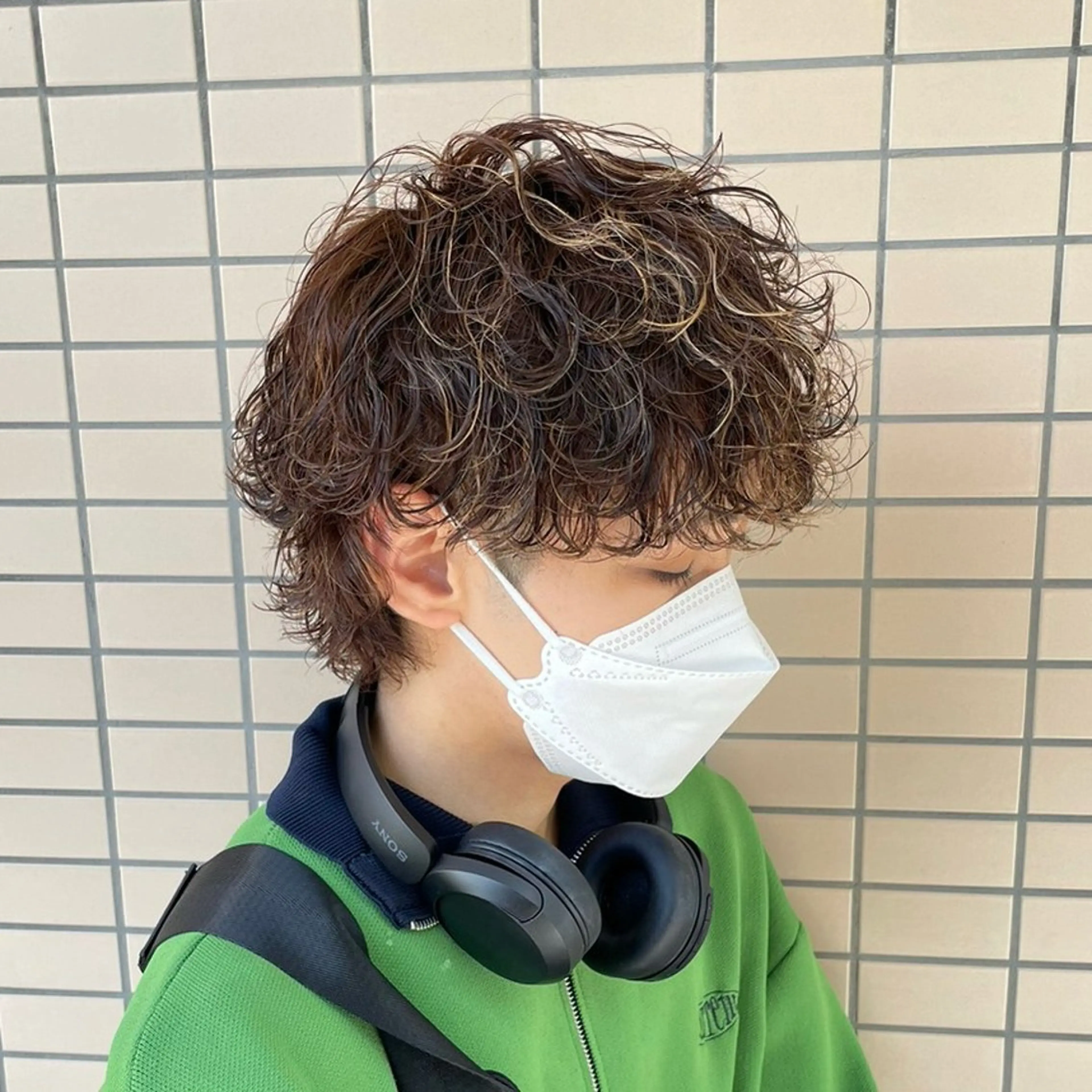 パーマ メンズ カット パーマ ヘアセット メンズ特化 🌟YURA🌟のヘアスタイル