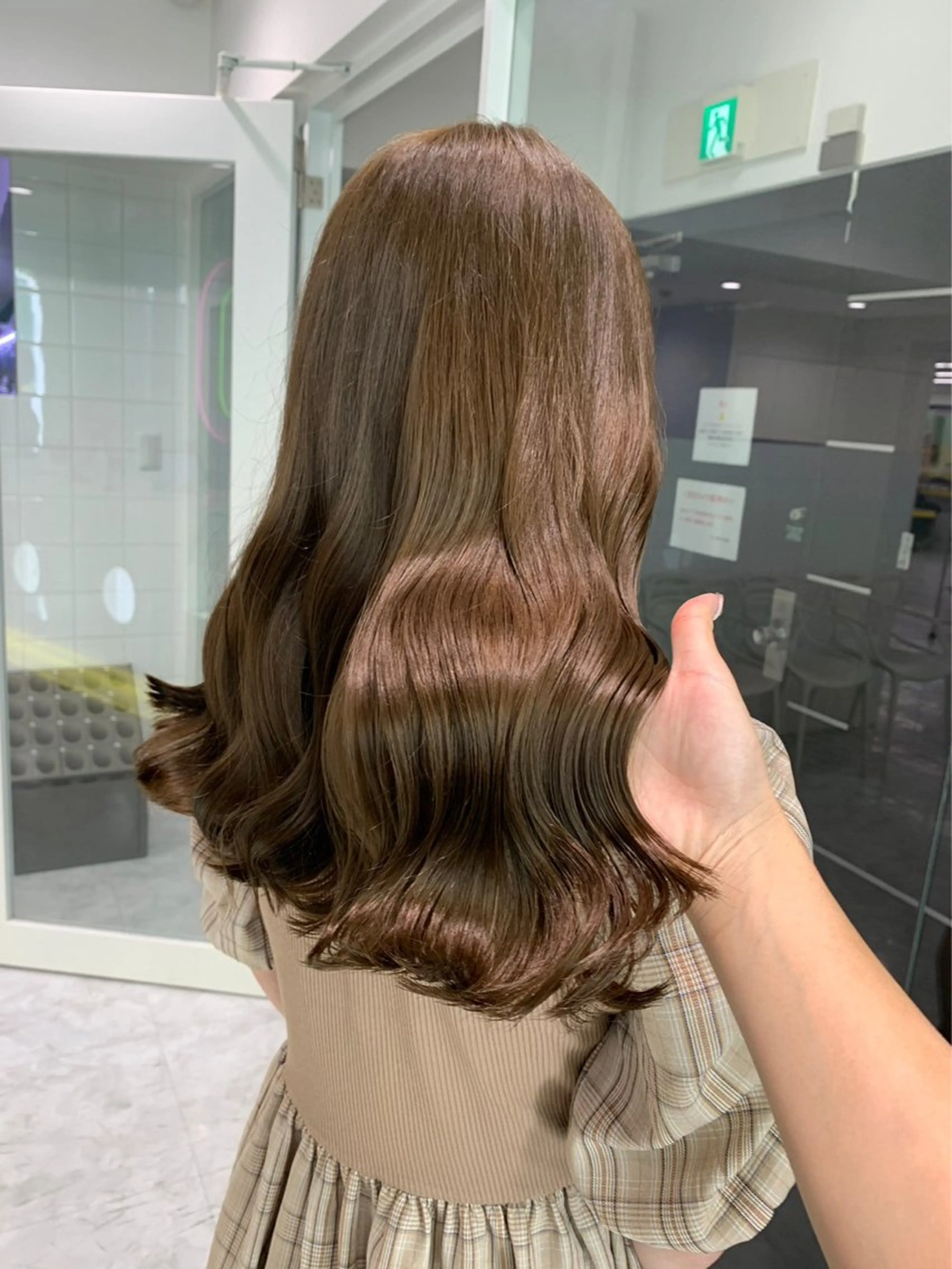 ロング カラー ヘアアレンジ ヘアカラー トリートメント ヘッドスパ 💗横浜美容室 💗HARUNAのヘアスタイル