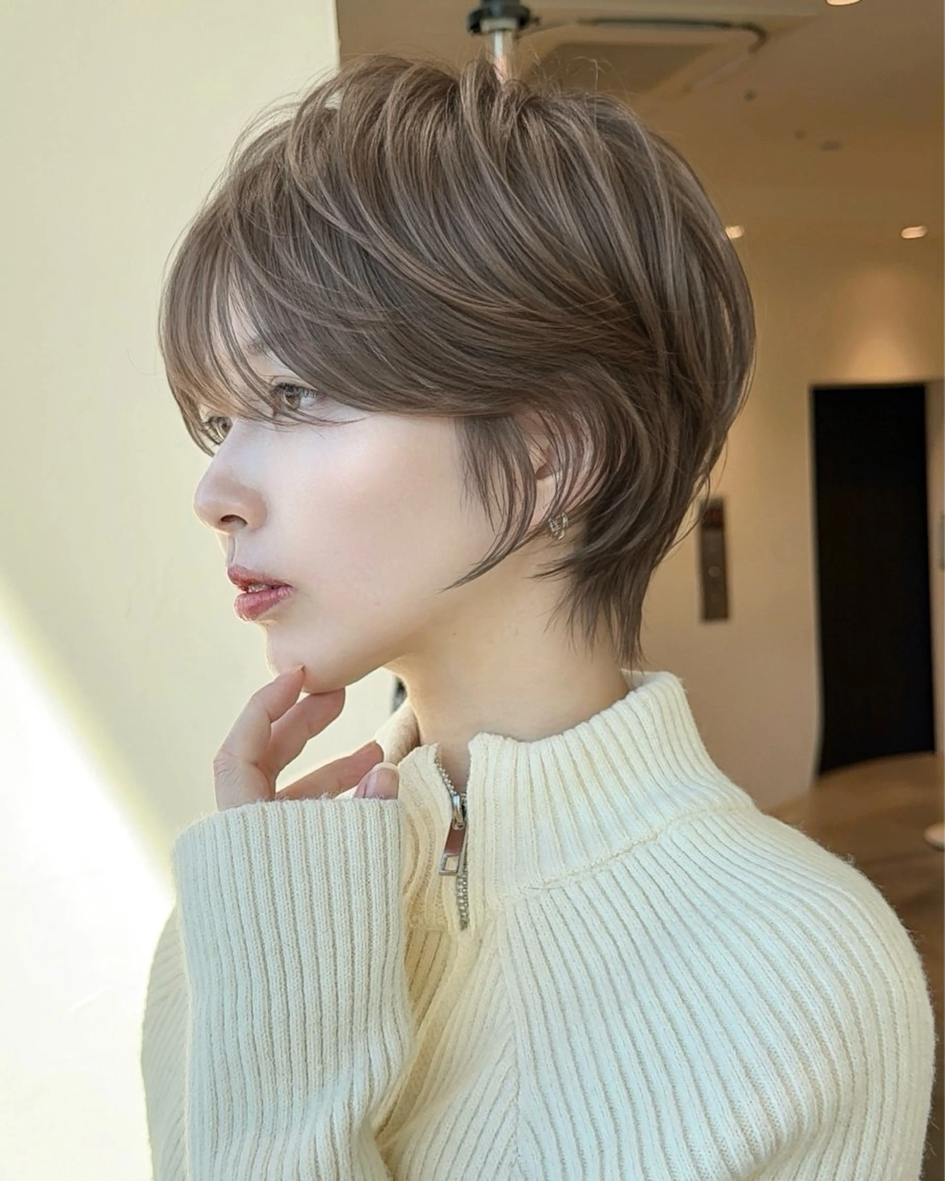 ショート カラー ⭐️ショート/ボブ/ 艶カラー/りょうがのヘアスタイル