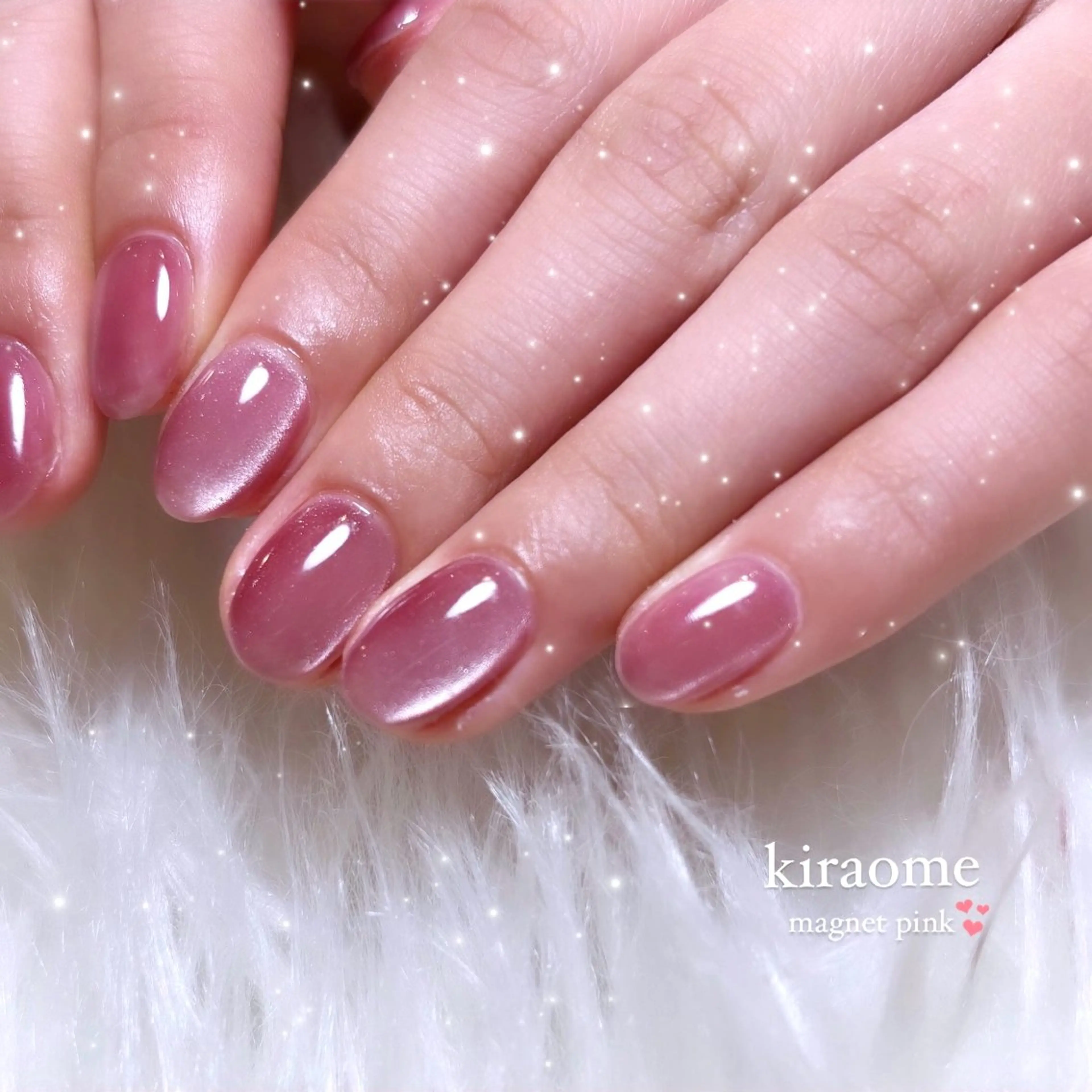 ネイル マグネットネイル ハンドネイル キラオメ Neneのネイルデザイン