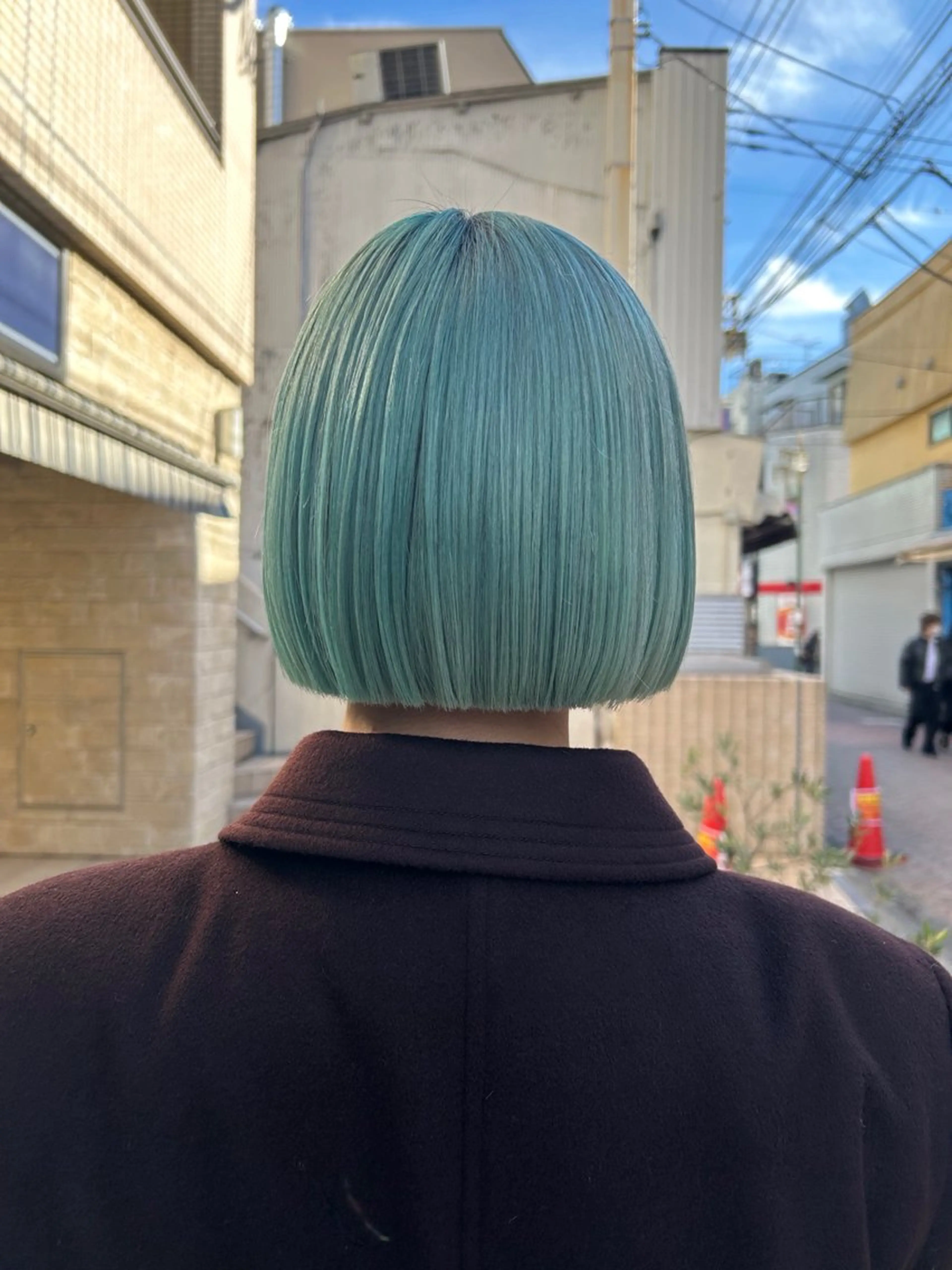 ショート カラー カット ヘアカラー トリートメント 🦖ミニボブ/ボブ /MOEKA🦕のヘアスタイル