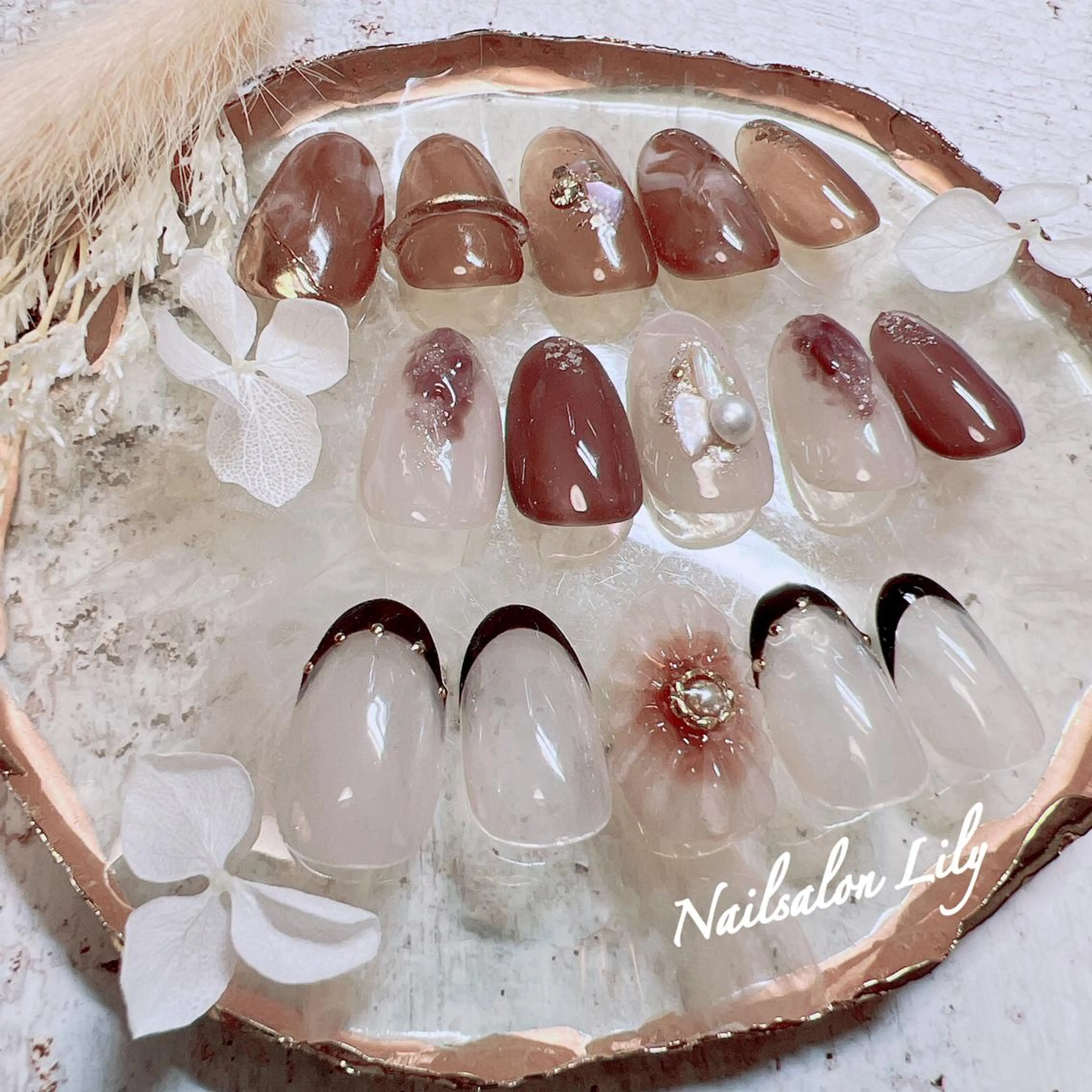 ネイル ハンドネイル Nailsalon Lilyのネイルデザイン