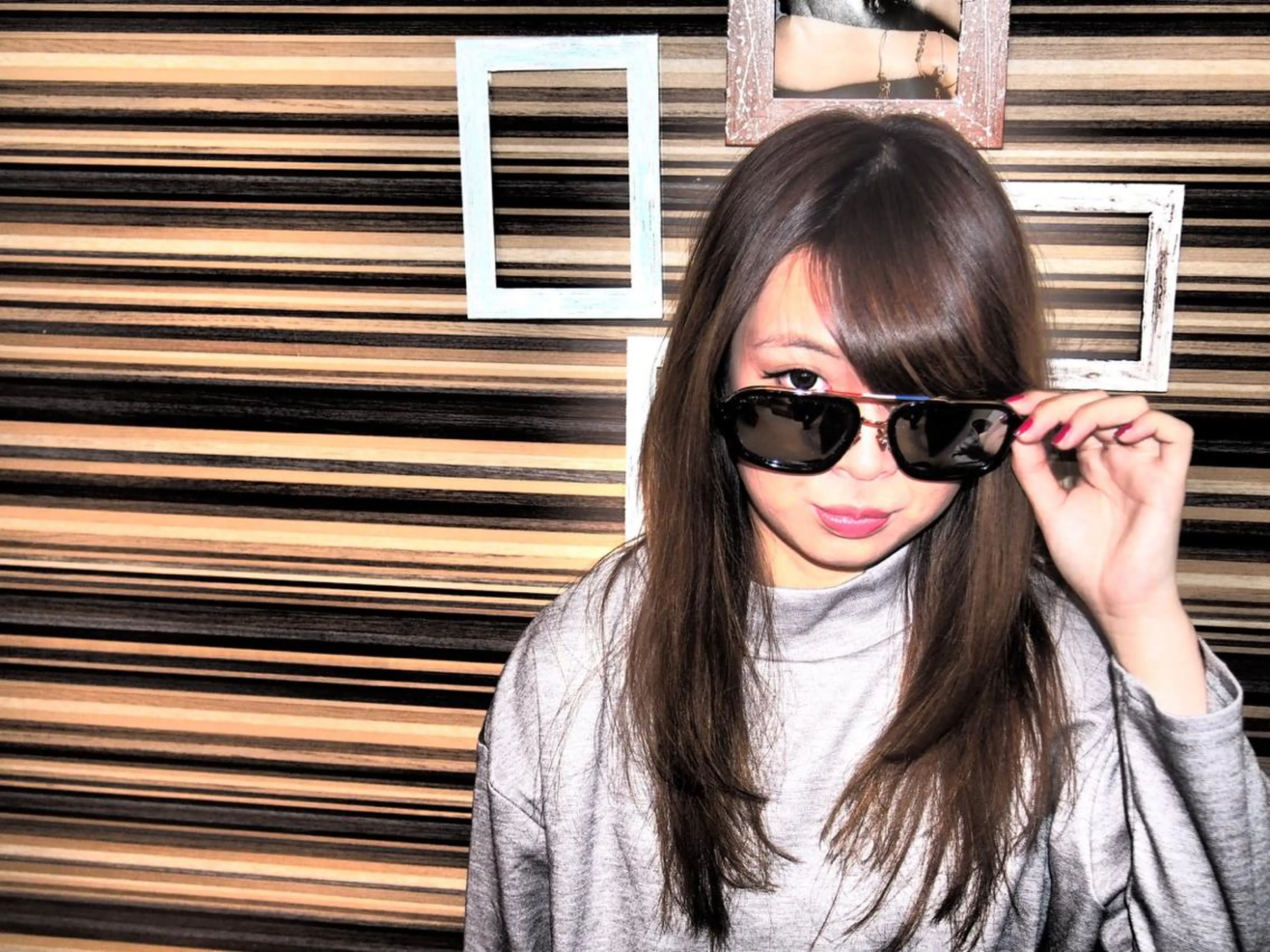 ショート ミディアム セミロング ヘアアレンジ yeope所属・ハイトーンカラー ブリーチ専門・天神のヘアスタイル