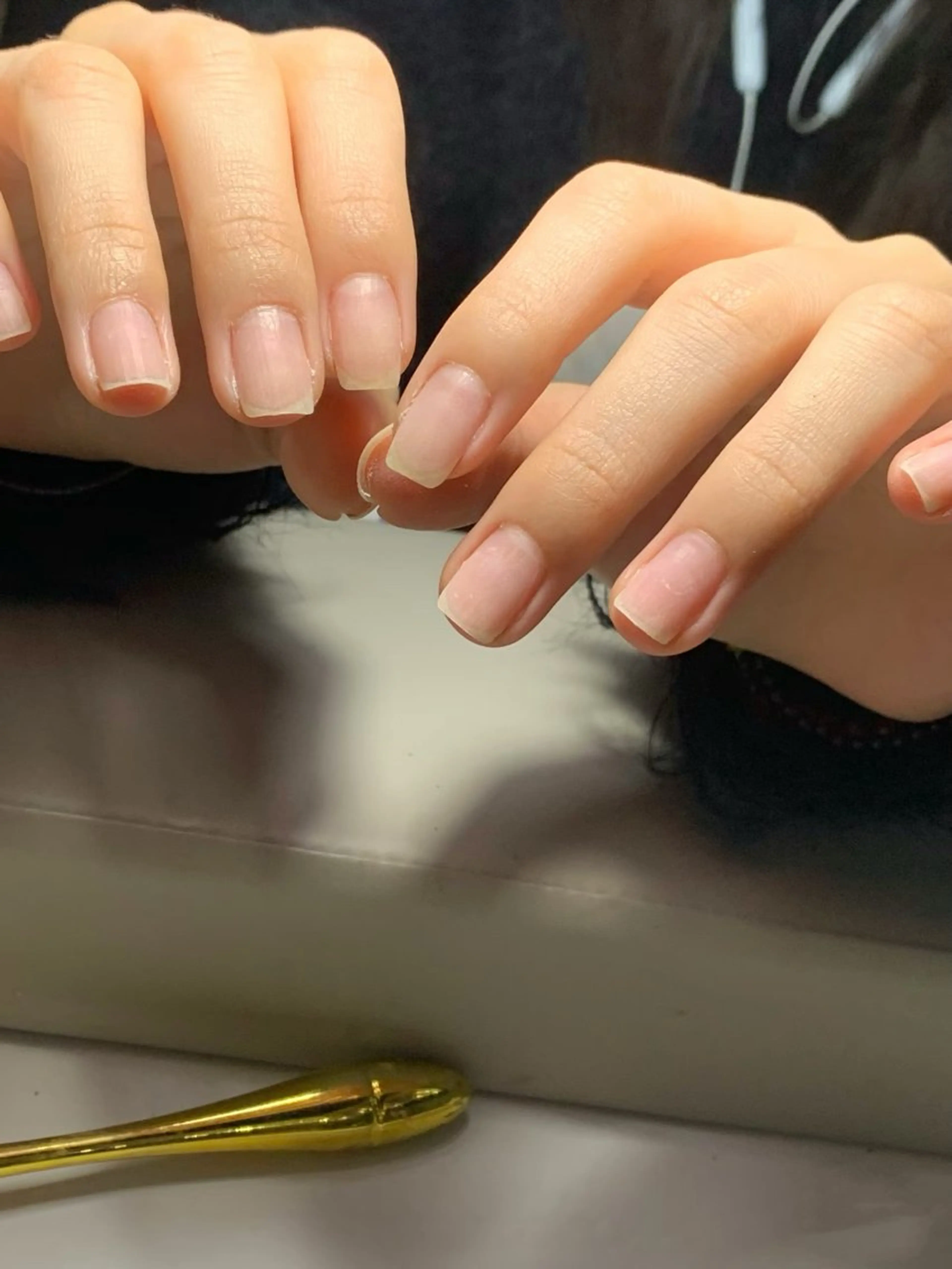 Jr. 【ネイルモデル募集価額】ジェルオフのみ「自爪に戻りたい」の写真