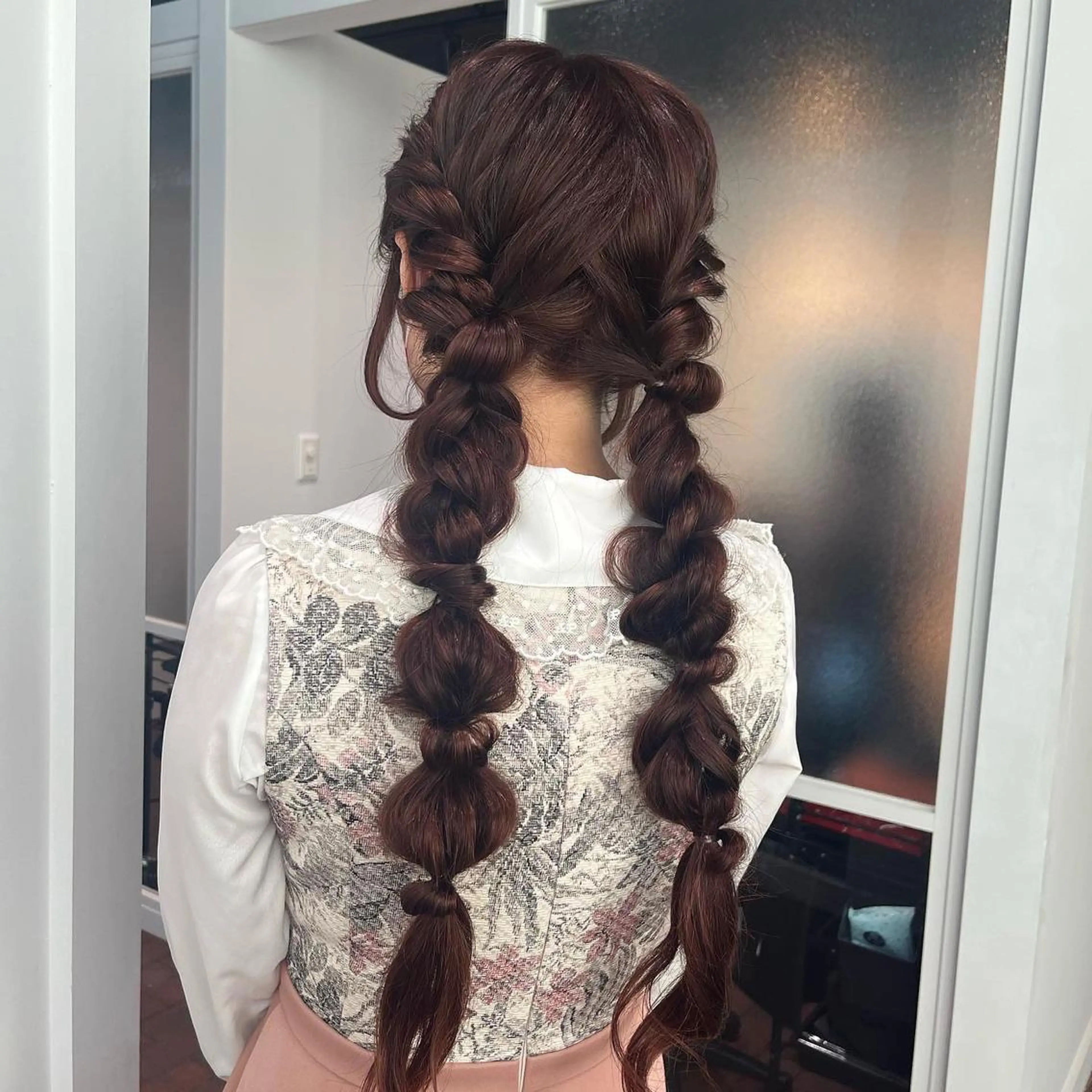 ロング ロング ショート／ミニボブ マンツーマン/マユコのヘアスタイル