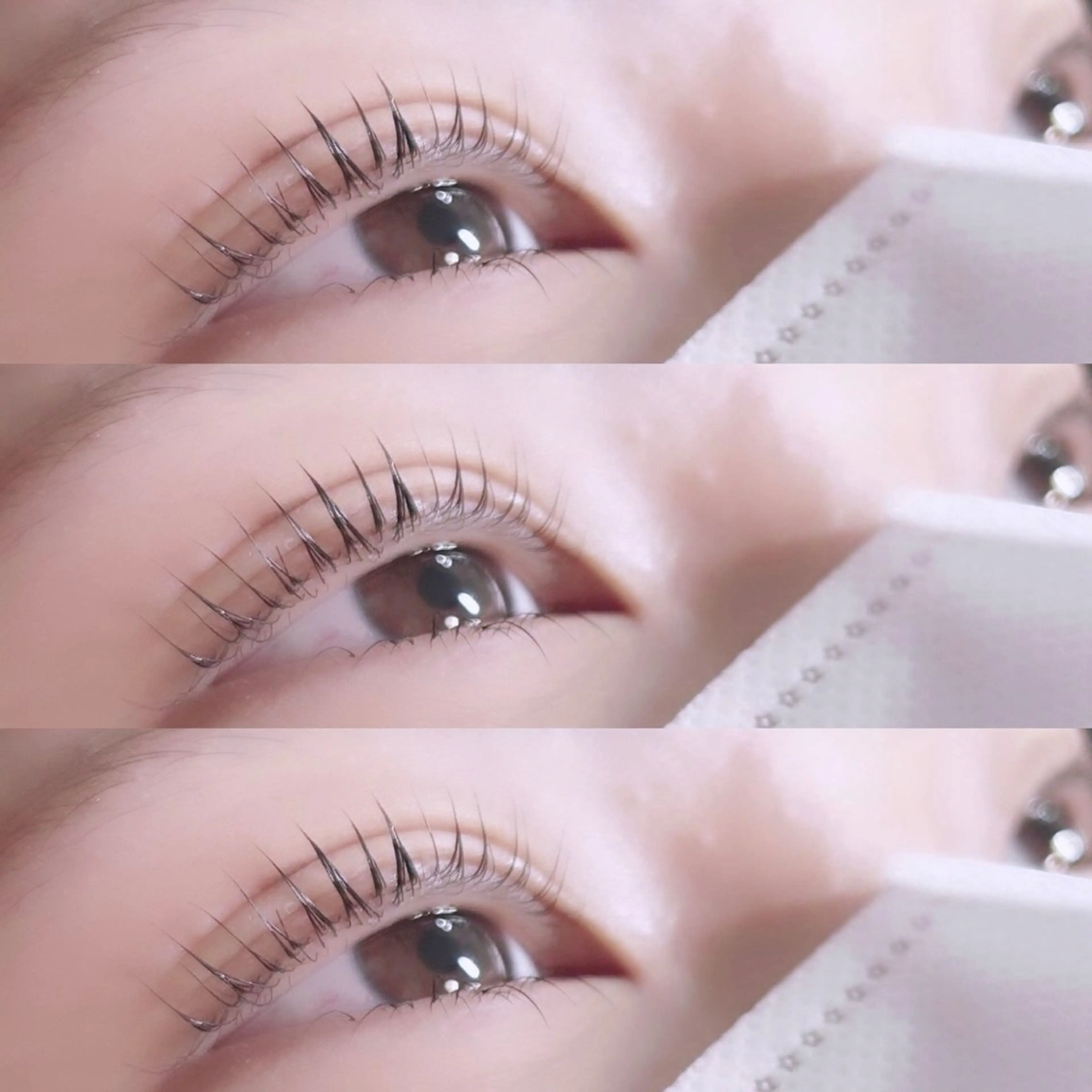 化粧品登録のリフトアップ剤使用きれいにあがる！痛まない！まつ育‼︎ビューティまつげパーマ 高級育毛トリートメント付の写真