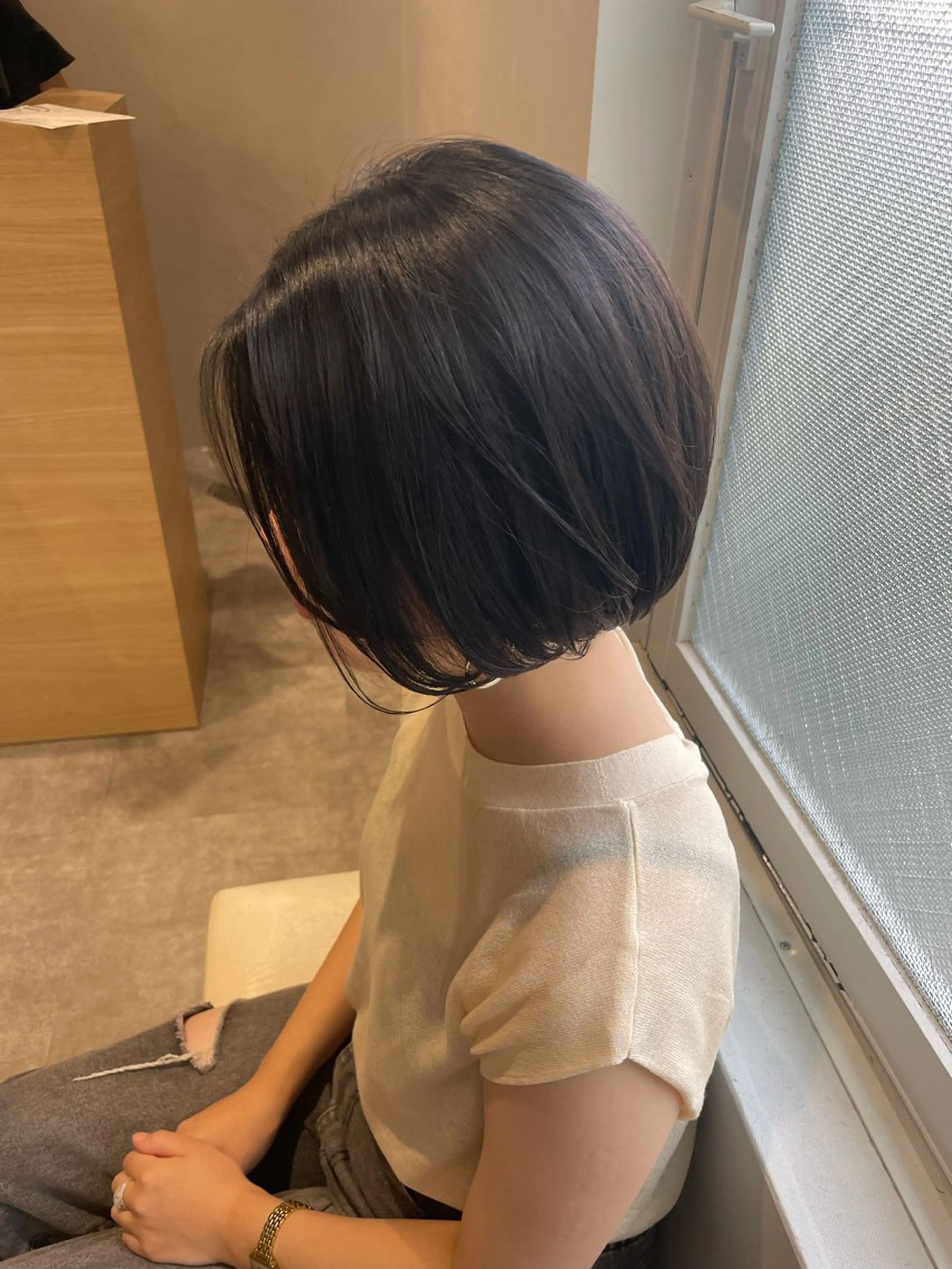 ショート カラー Zina【梅田】 /田中 沙弥のヘアスタイル