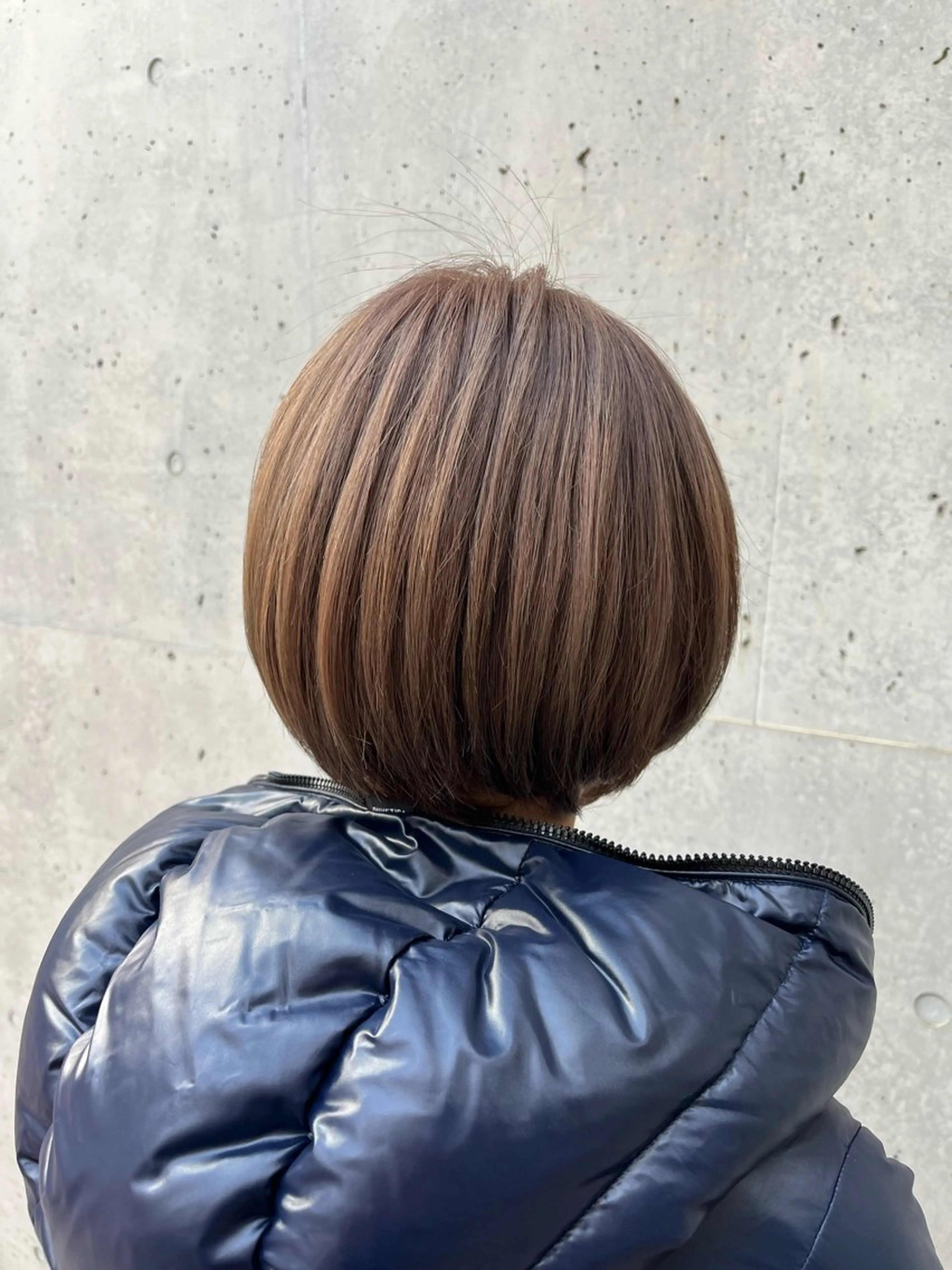 カラー ベージュカラー Chocolat阿部野所属・なかじま ささらのヘアスタイル