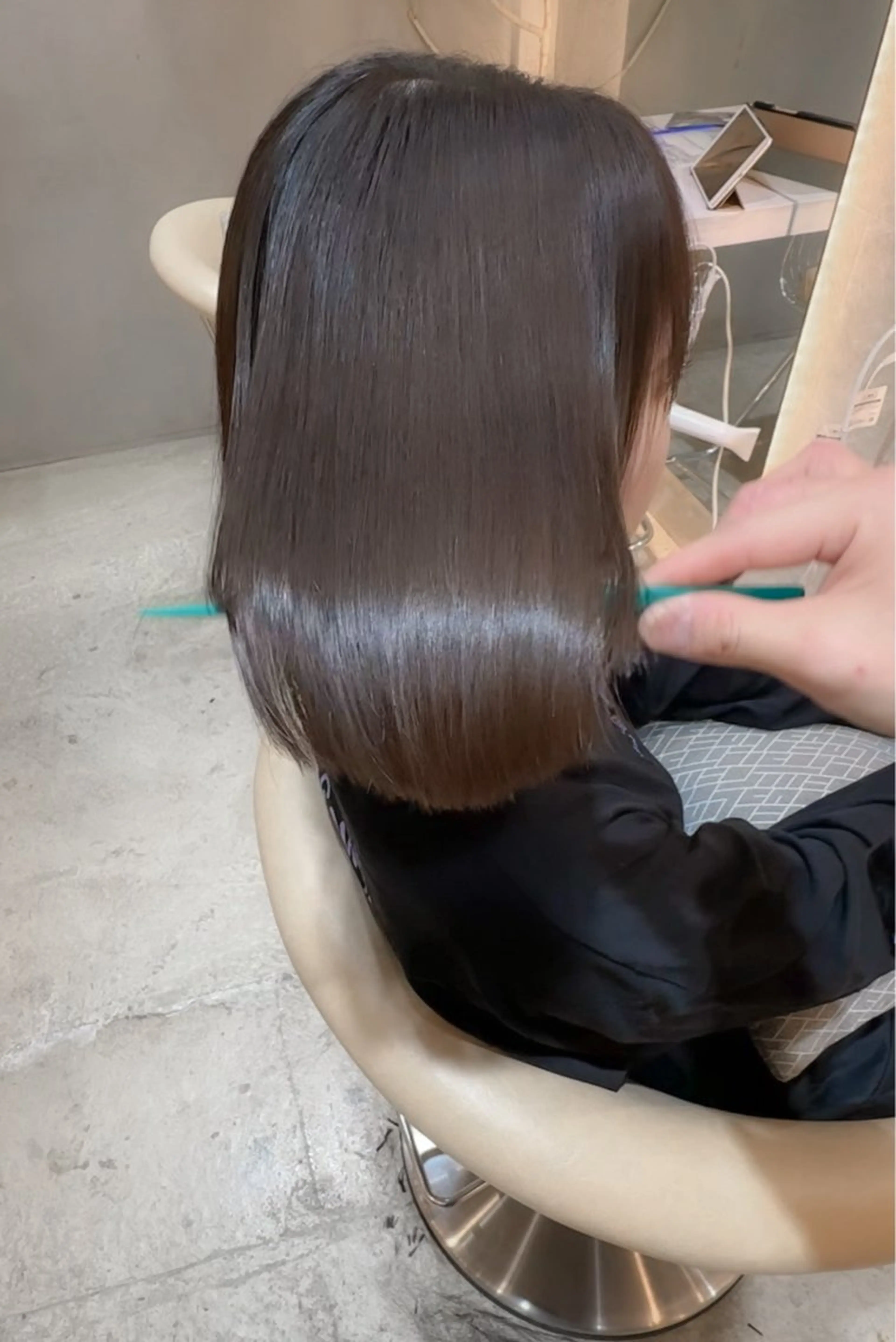 ショート カラー パーマ カット 縮毛矯正 ボブ/ショート/ 縮毛矯正⚜️工藤昴のヘアスタイル