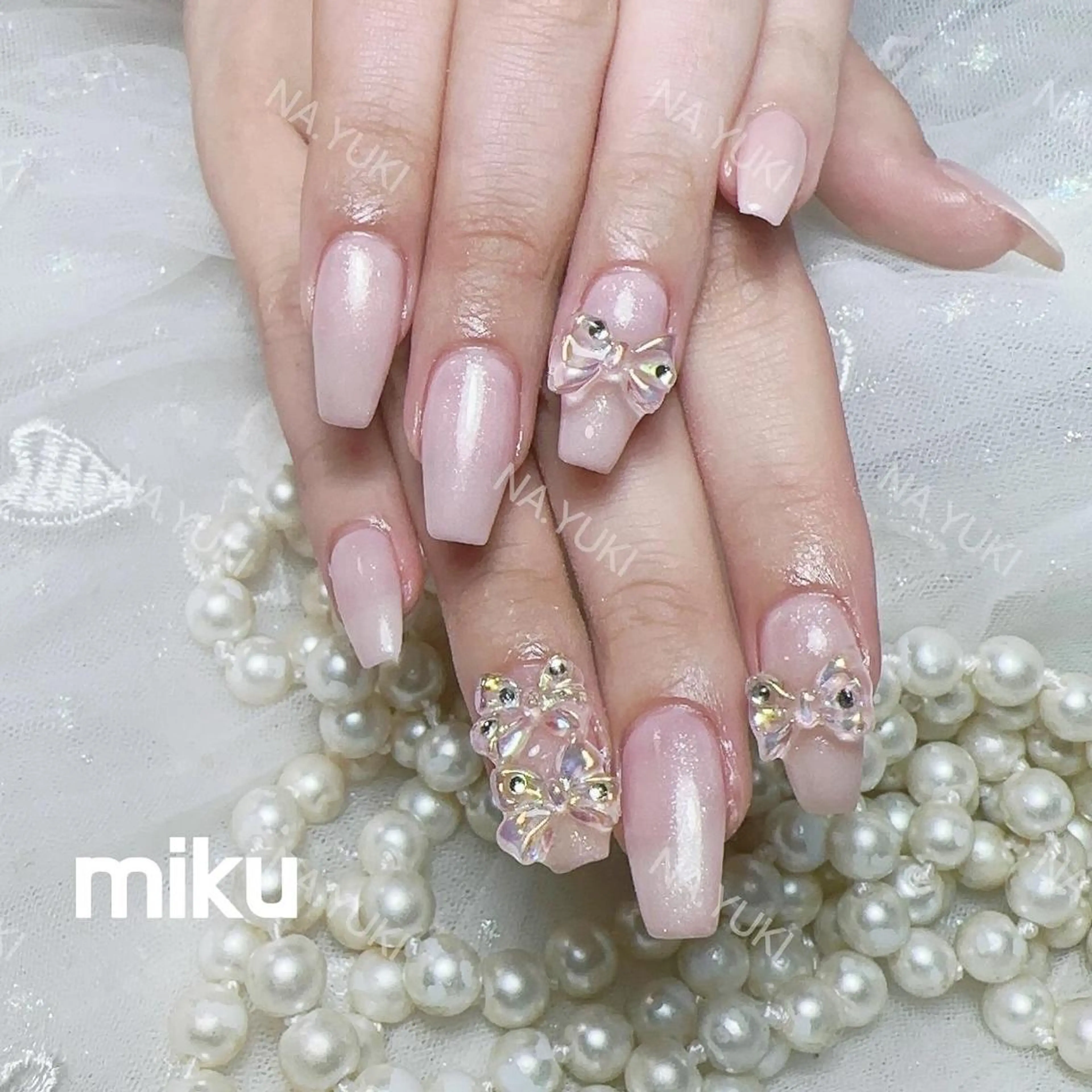 ネイル ハンドネイル ハンドケア YUKI 💗 渋谷店のネイルデザイン