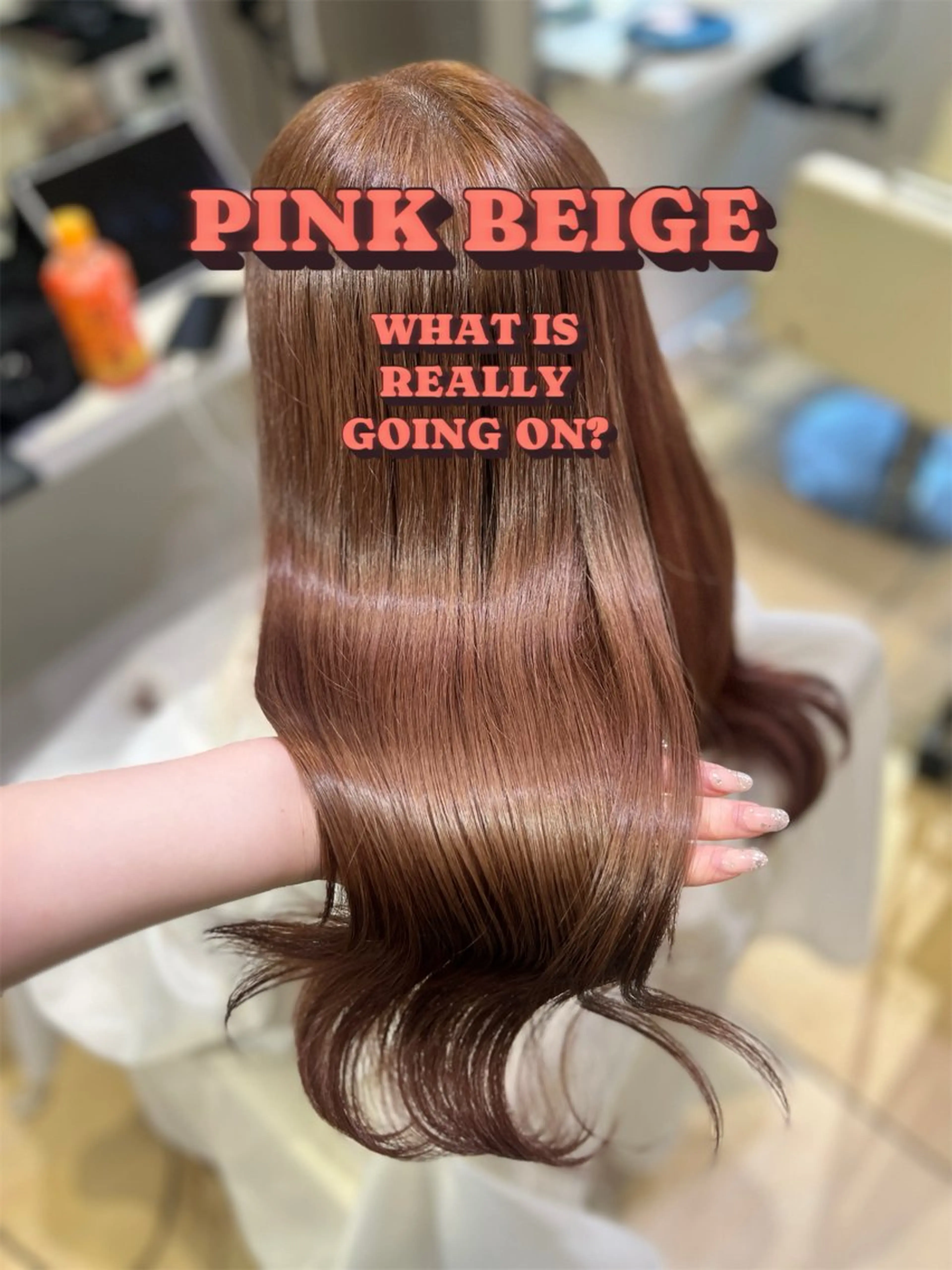 セミロング カット ヘアカラー トリートメント 海外風レイヤー🎀 新宿MOMOKA🍑のヘアスタイル