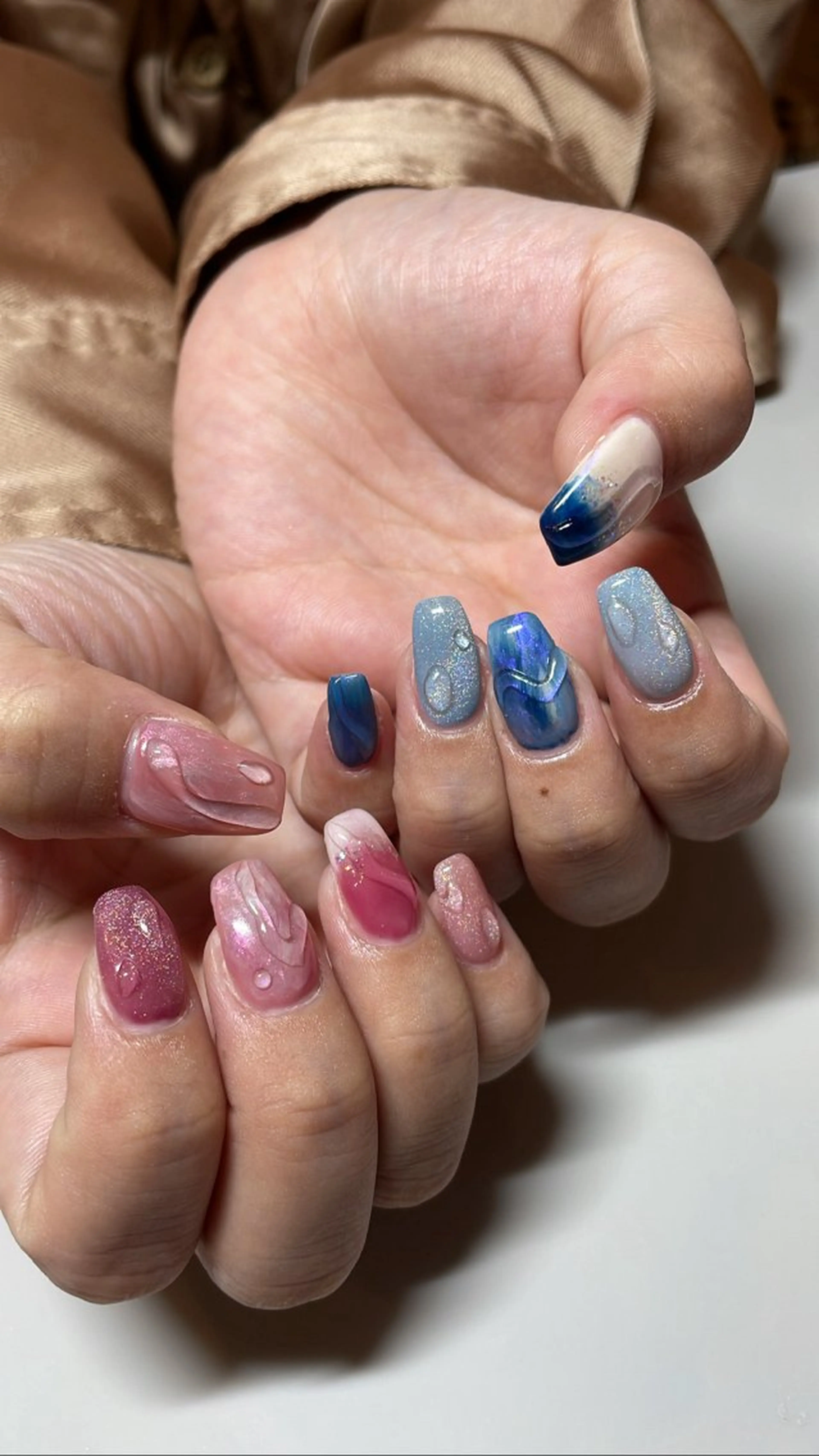 ネイル ハンドネイル オーロラ所属・YUI nailのネイルデザイン