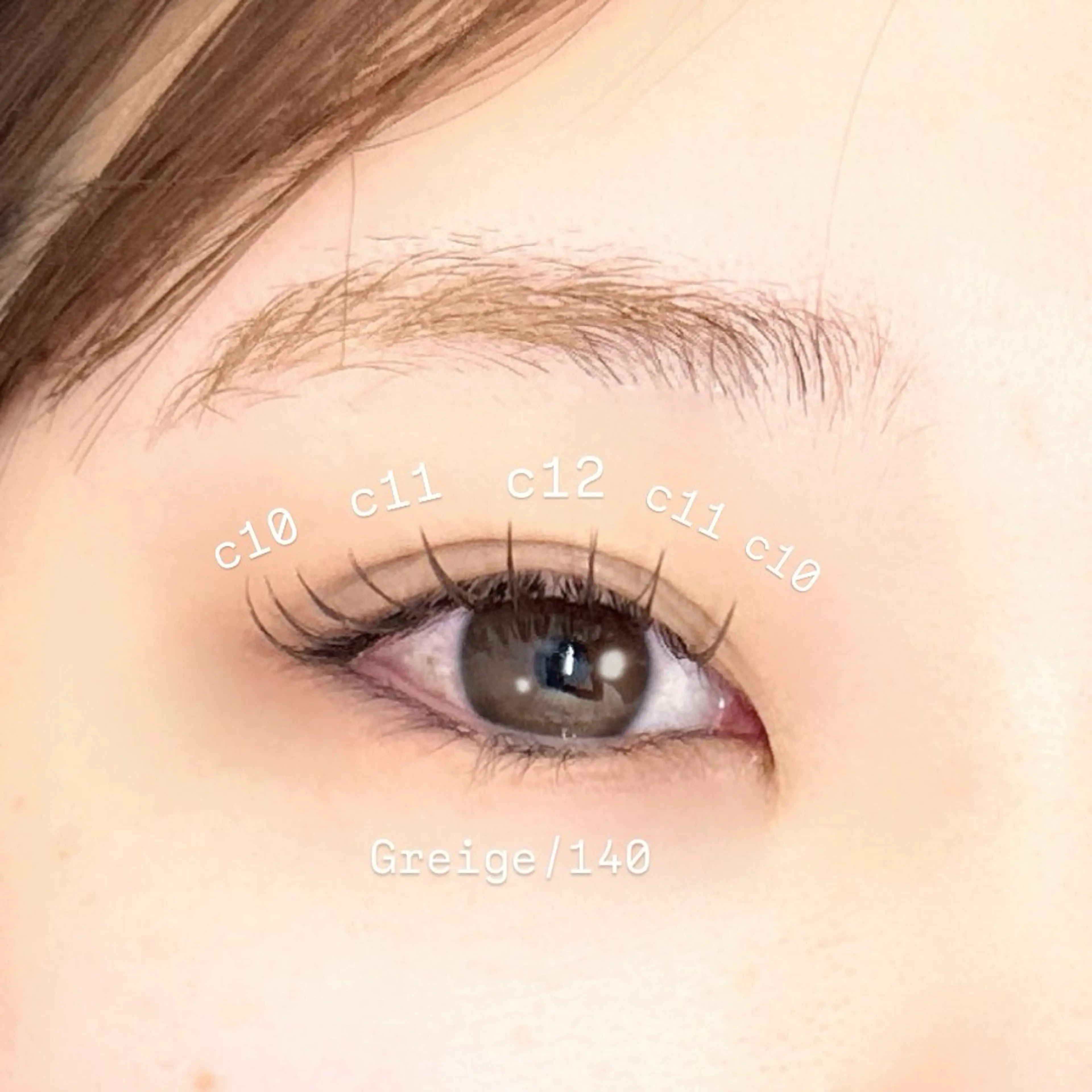 マツエク・マツパ マツエク Carina AYUKAのマツエク・マツパデザイン