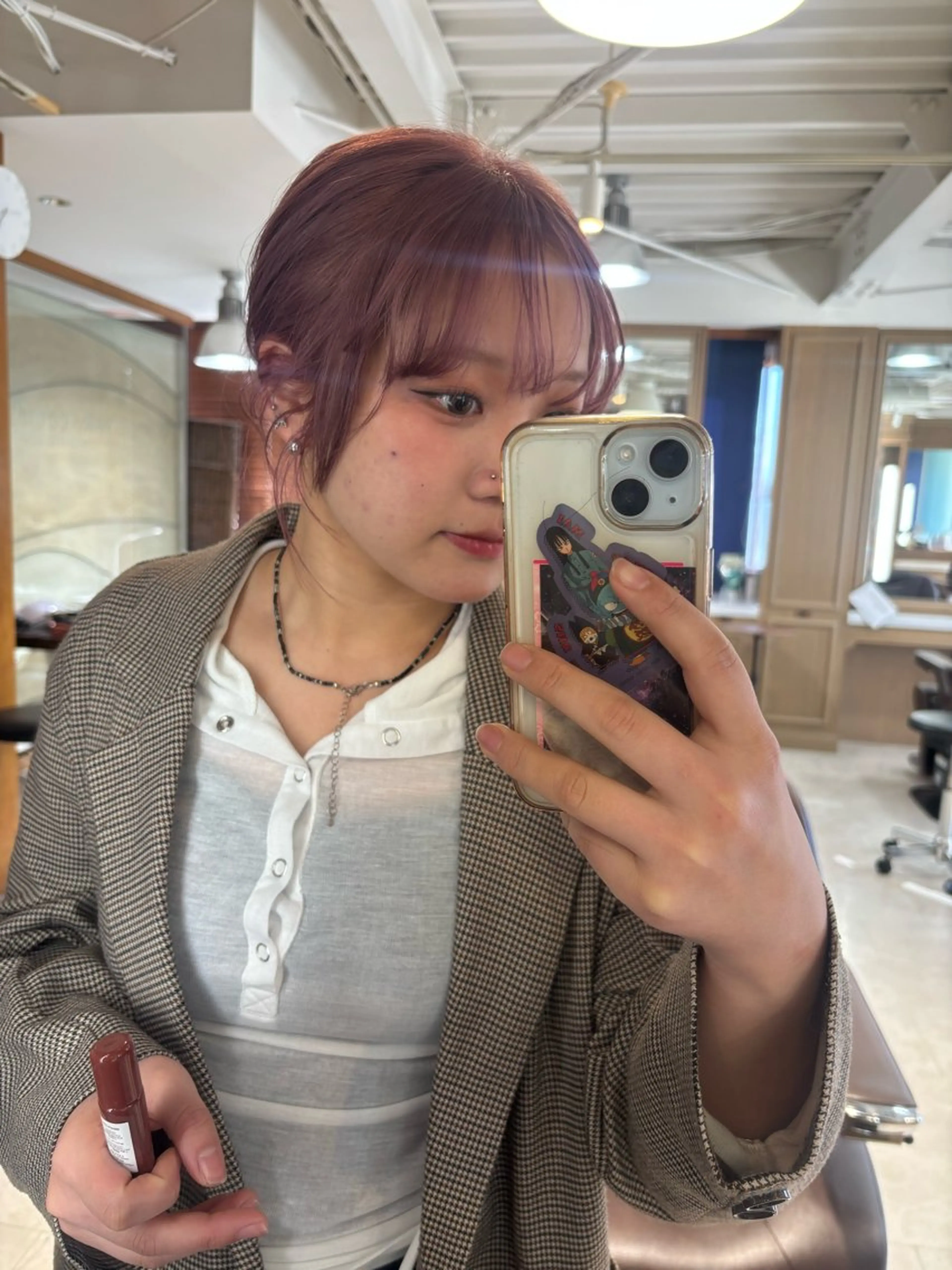 ミディアム ⭐️ダブルカラー⭐️ ｼｭﾝ⭐️のヘアスタイル