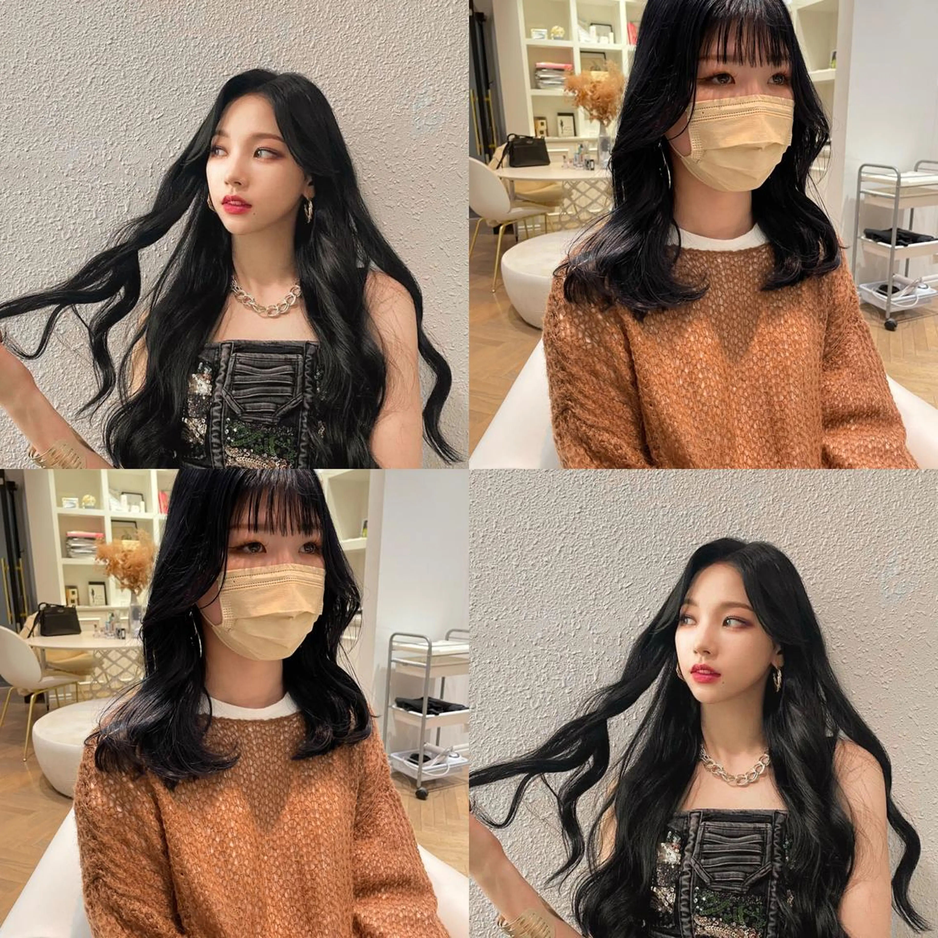 セミロング 韓国ヘア🤍 慎之介のヘアスタイル