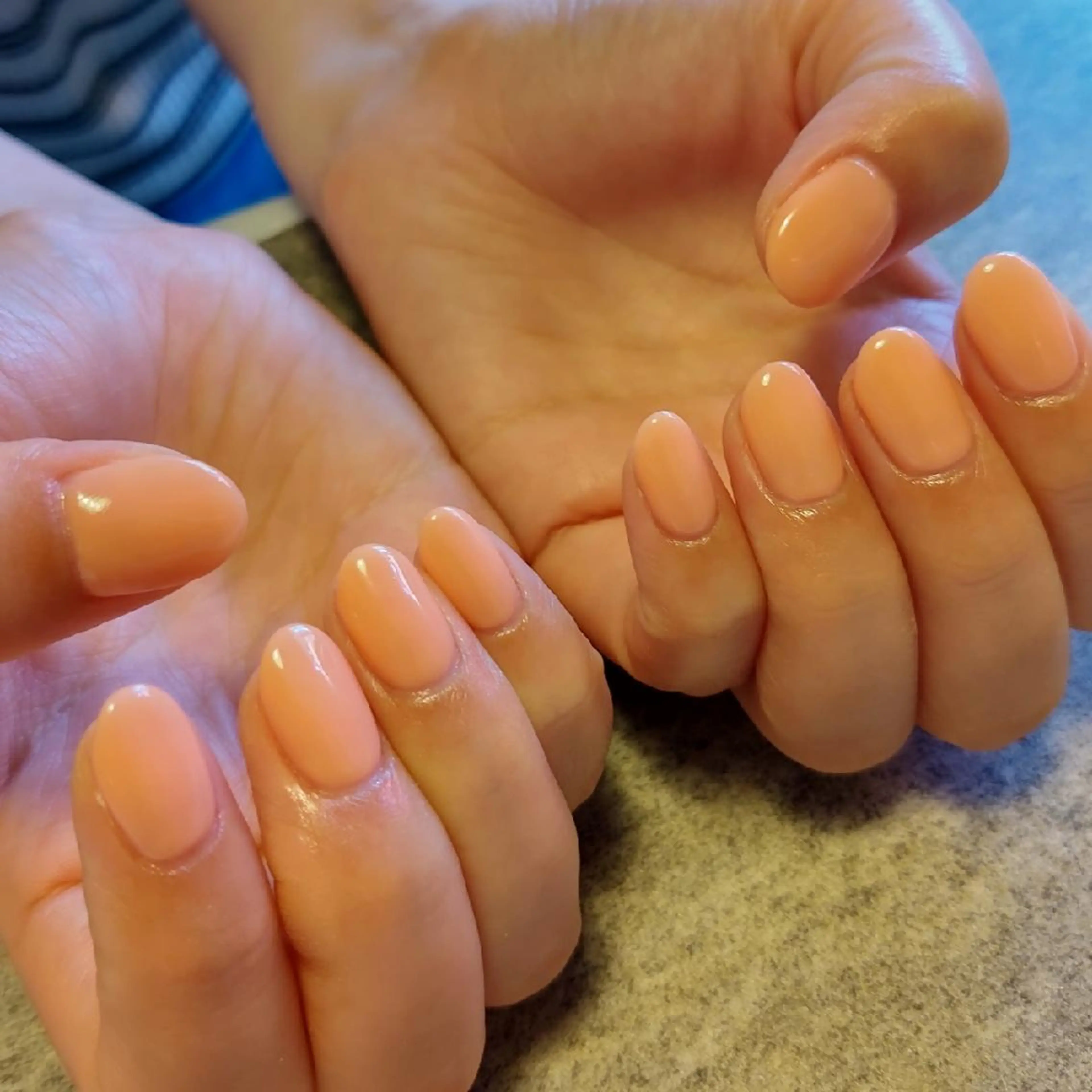 ネイル ワンカラーネイル ジェヌインネイル 河内のネイルデザイン