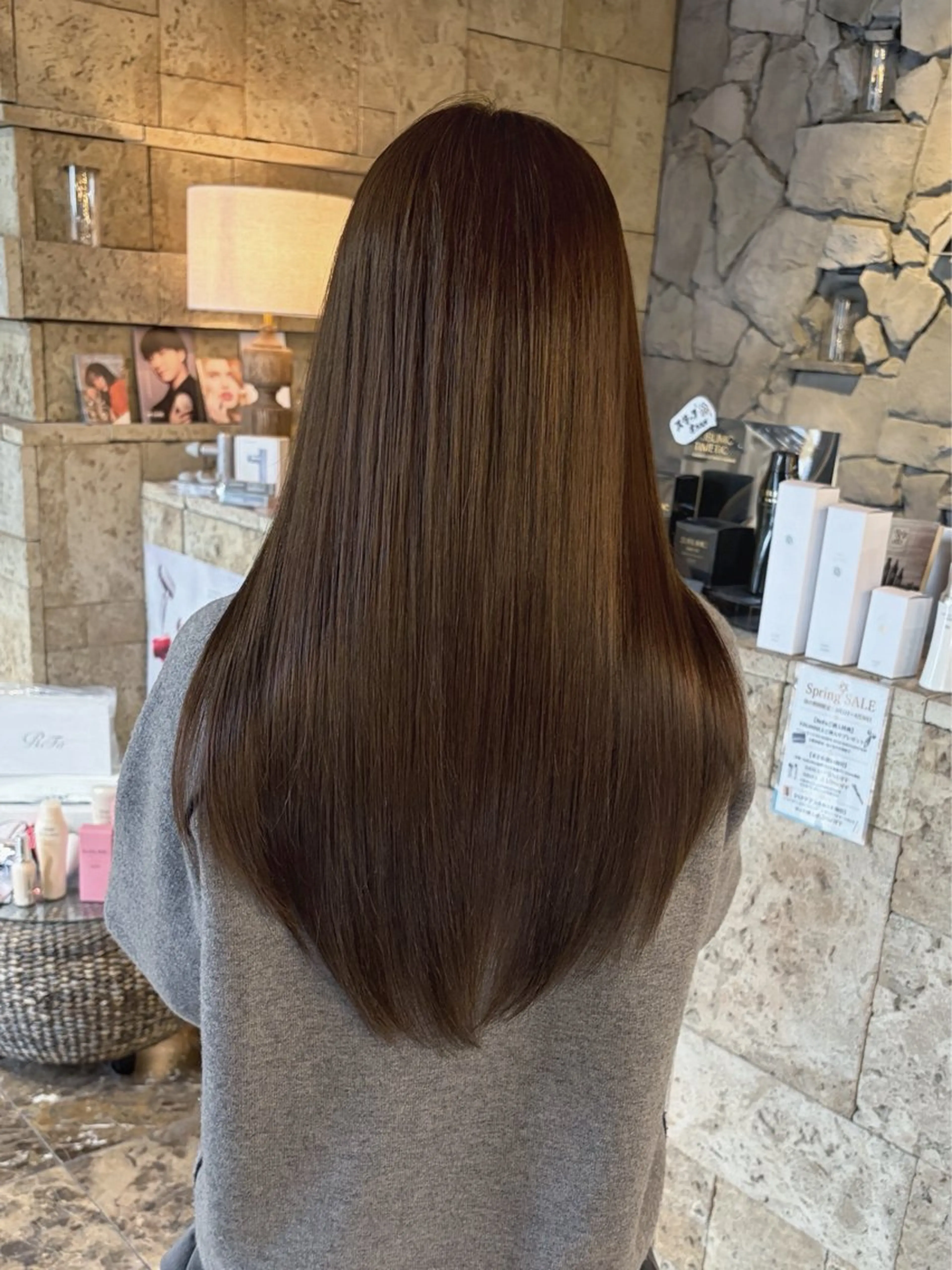 ロング カラー ベージュカラー 透明感カラー カット ヘアカラー トリートメント 透明感＆艶髪✨ 山田大河のヘアスタイル