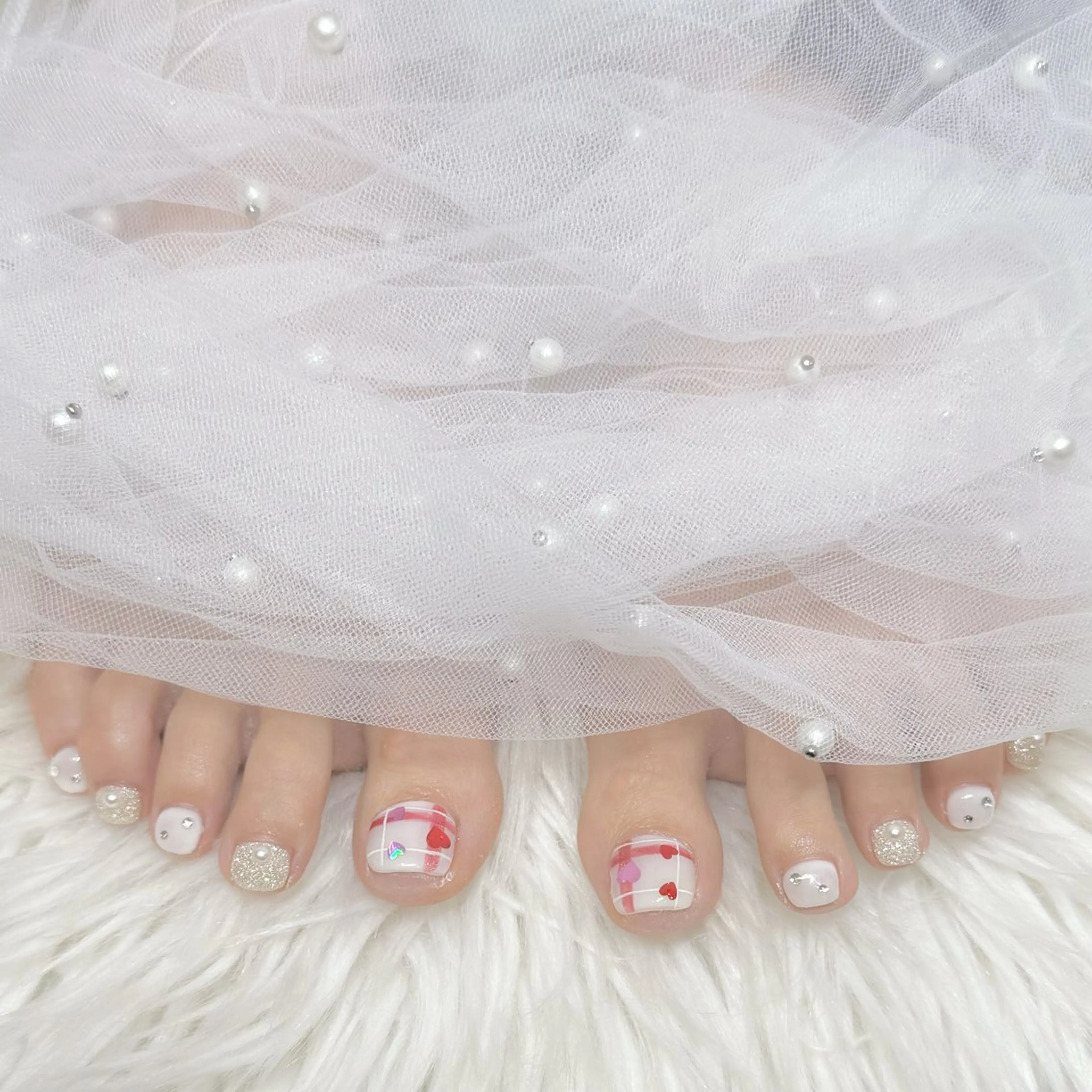 フット10本アートの写真