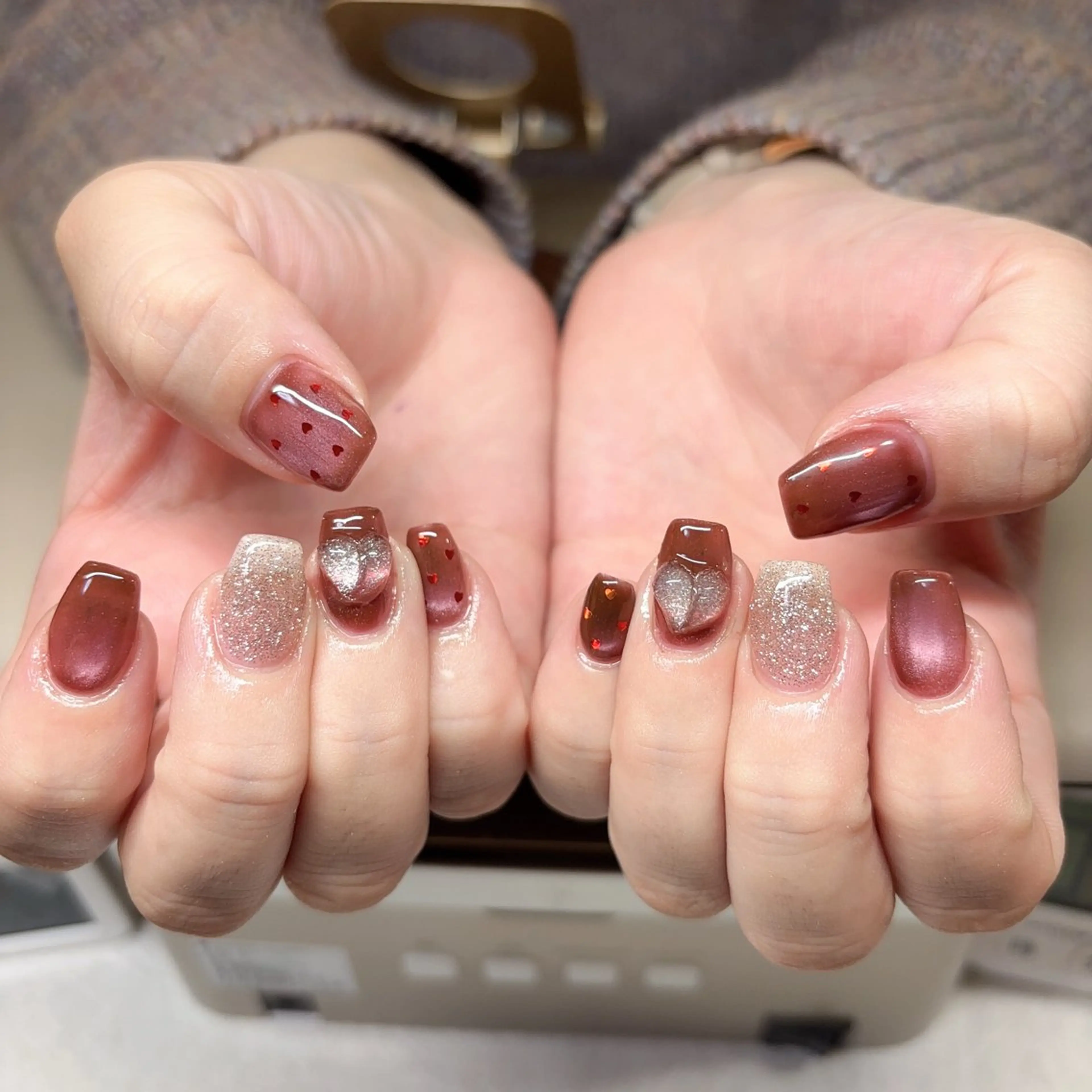 ネイル ハンドネイル 徳山 里美のネイルデザイン