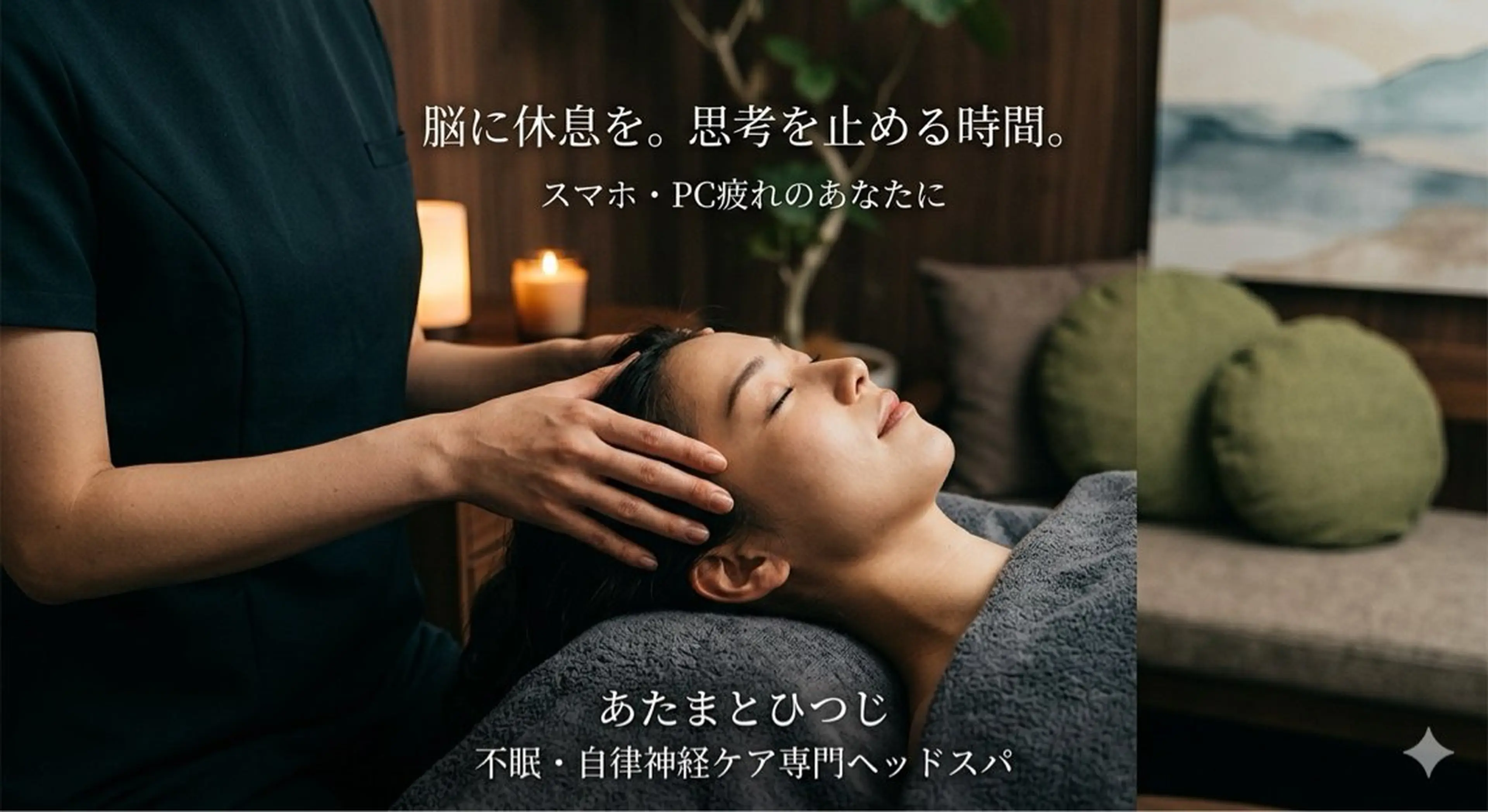 『頭とひつじの相談。』  ドライヘッドスパ専門店所属・ヘッドスパ 頭と羊の 相談/ siKumiのエステ・リラクイメージ