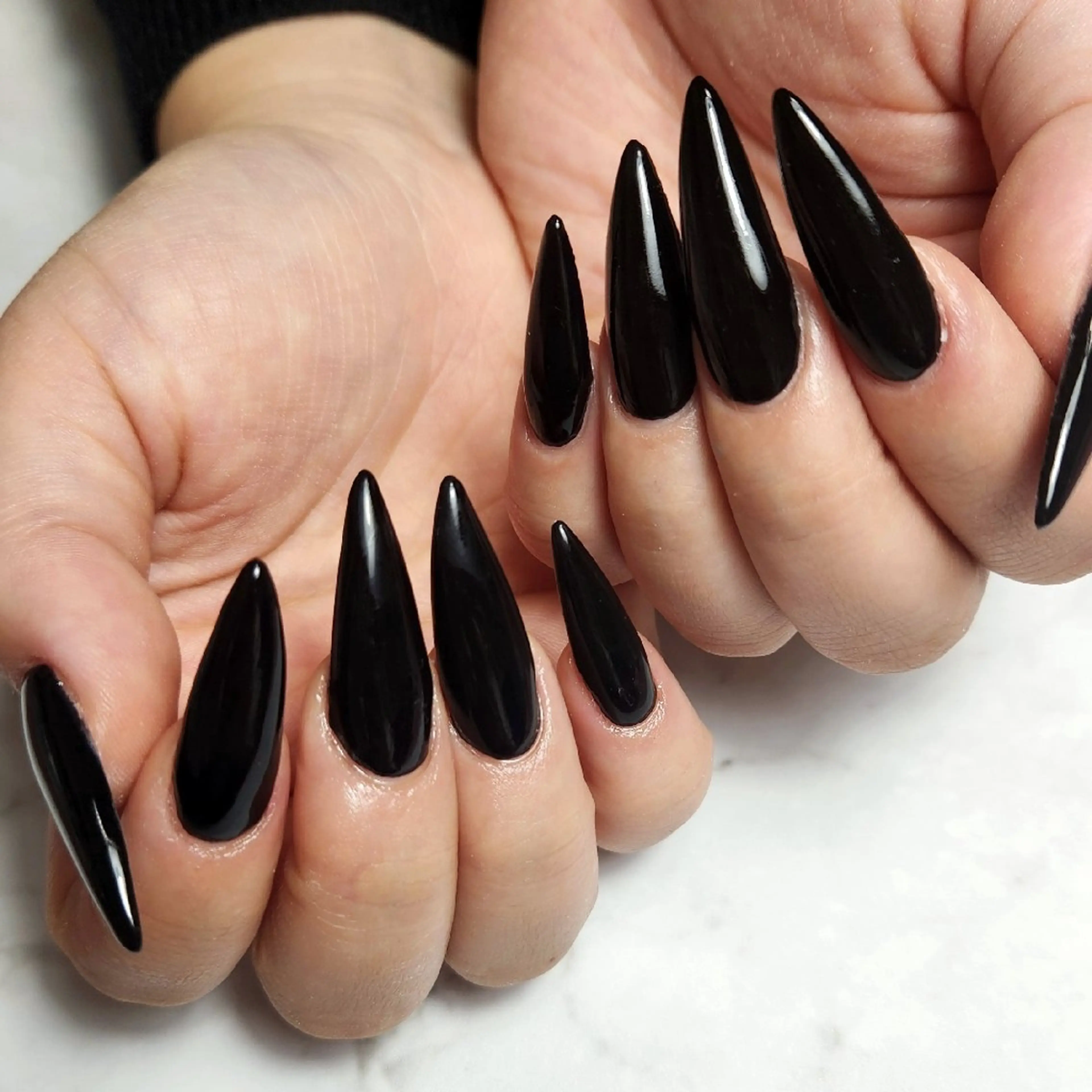 長さだし10本+ワンカラーラメグラコース(オフケア込み)の写真