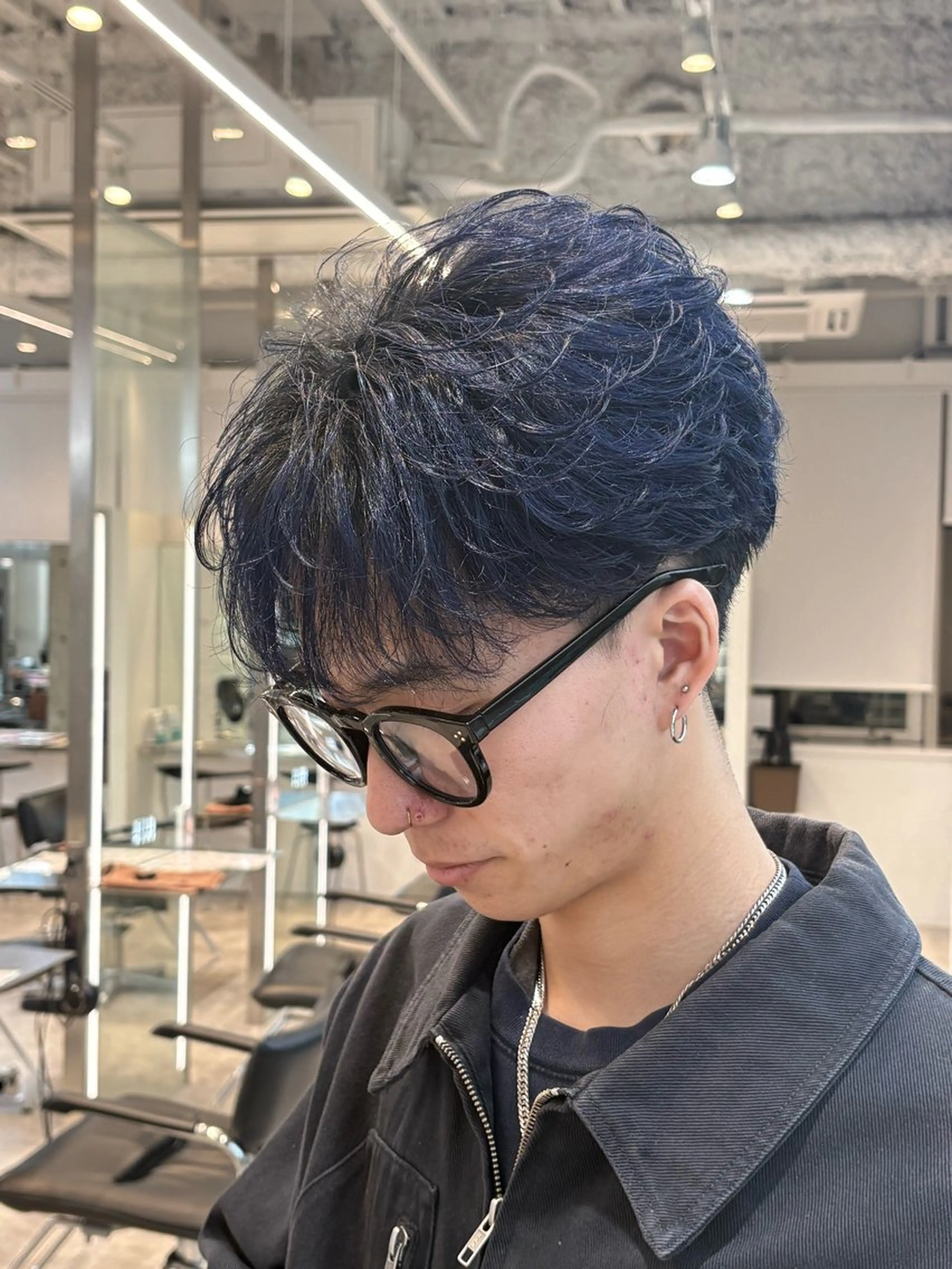 パーマ メンズ カット パーマ fifth 武正 琉生のヘアスタイル