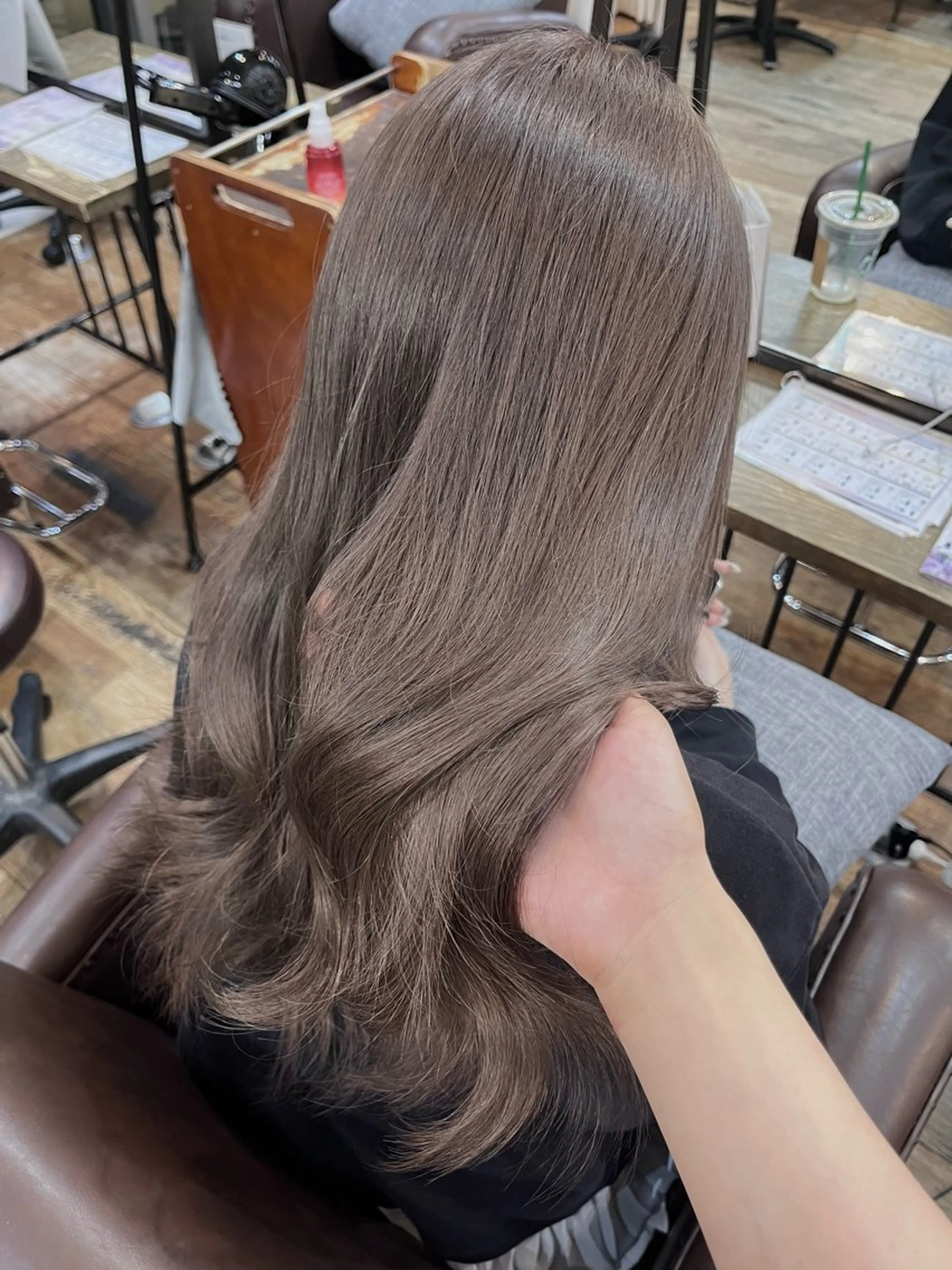 ロング ヘアカラー Belle 並木通り店所属・rena/ パーマ/カラーのヘアスタイル