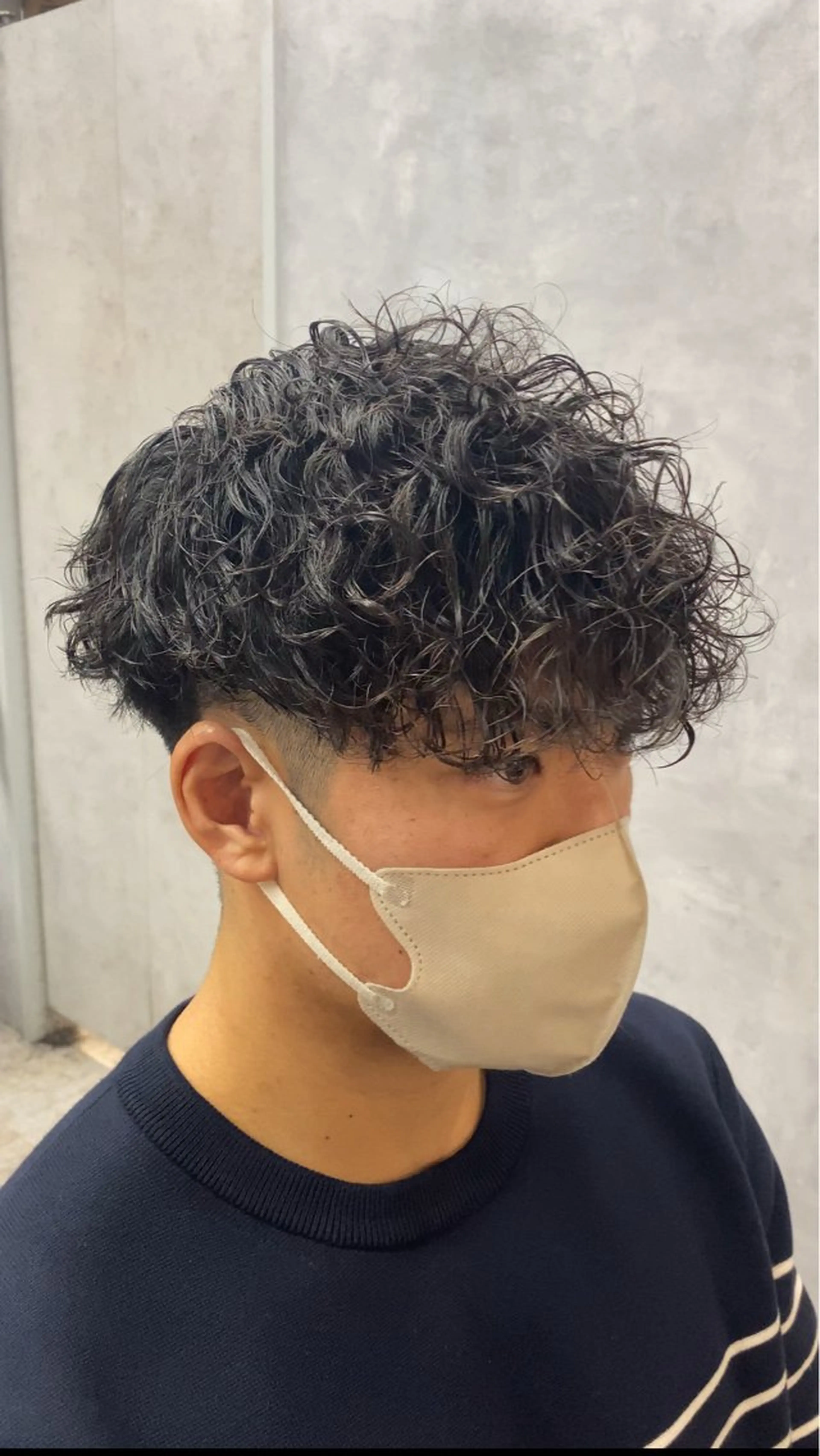 パーマ メンズ 大阪メンズヘアのプロ 高橋 直希のヘアスタイル
