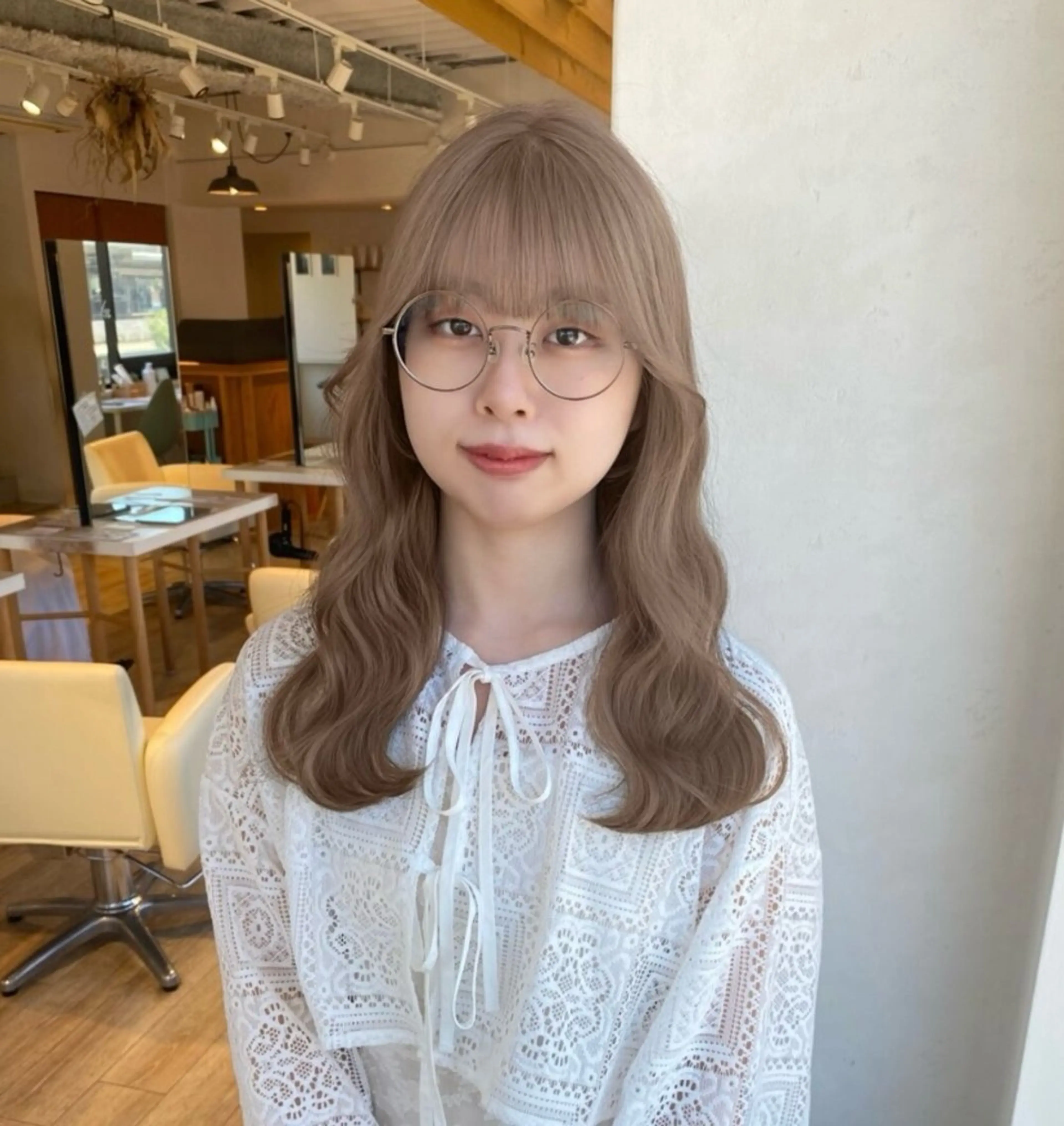 ロング カラー ヘアカラー 女性専用サロン Lien（リアン）所属・🖤KAHO🖤 /透明感/艶髪/暖色のヘアスタイル