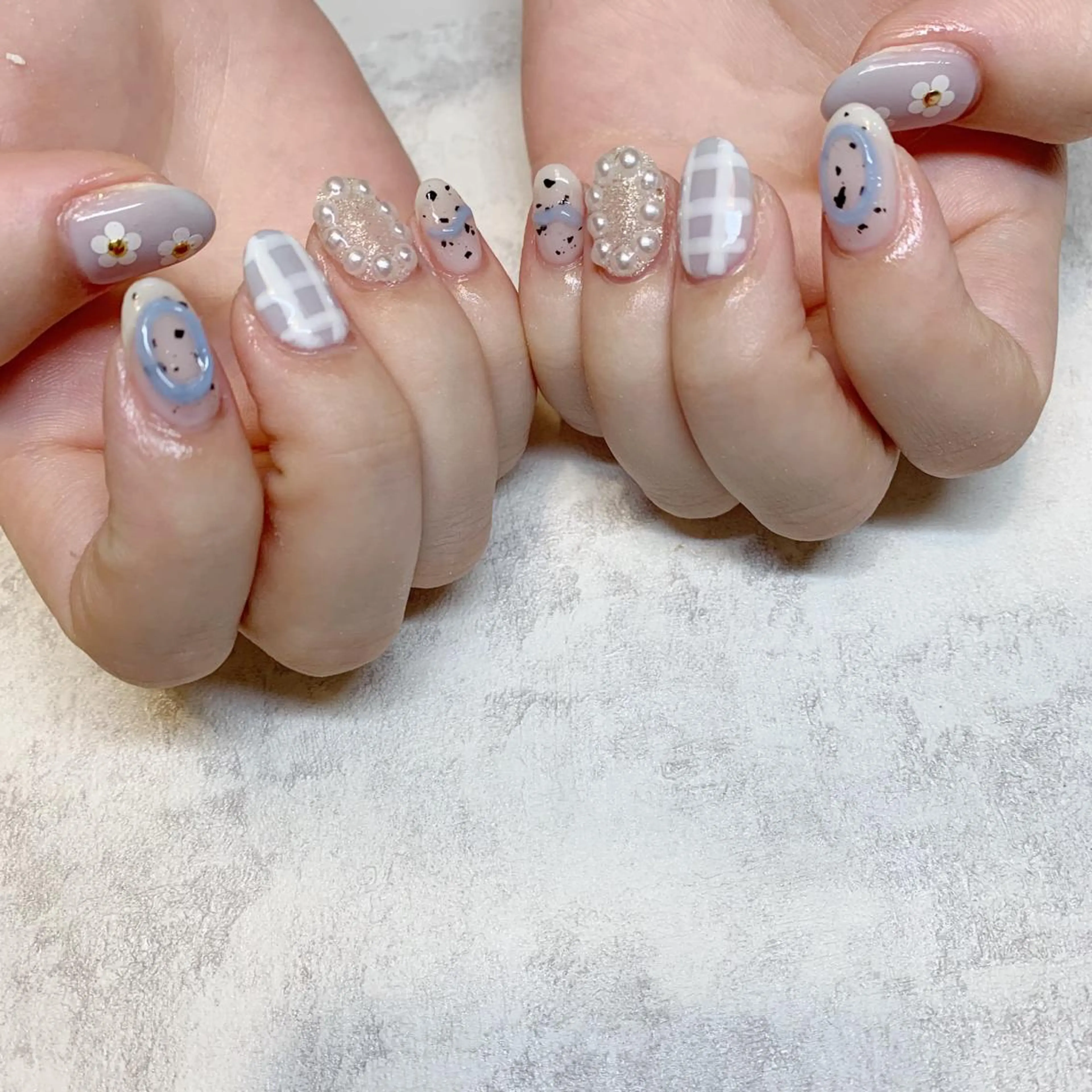 10本アートの写真