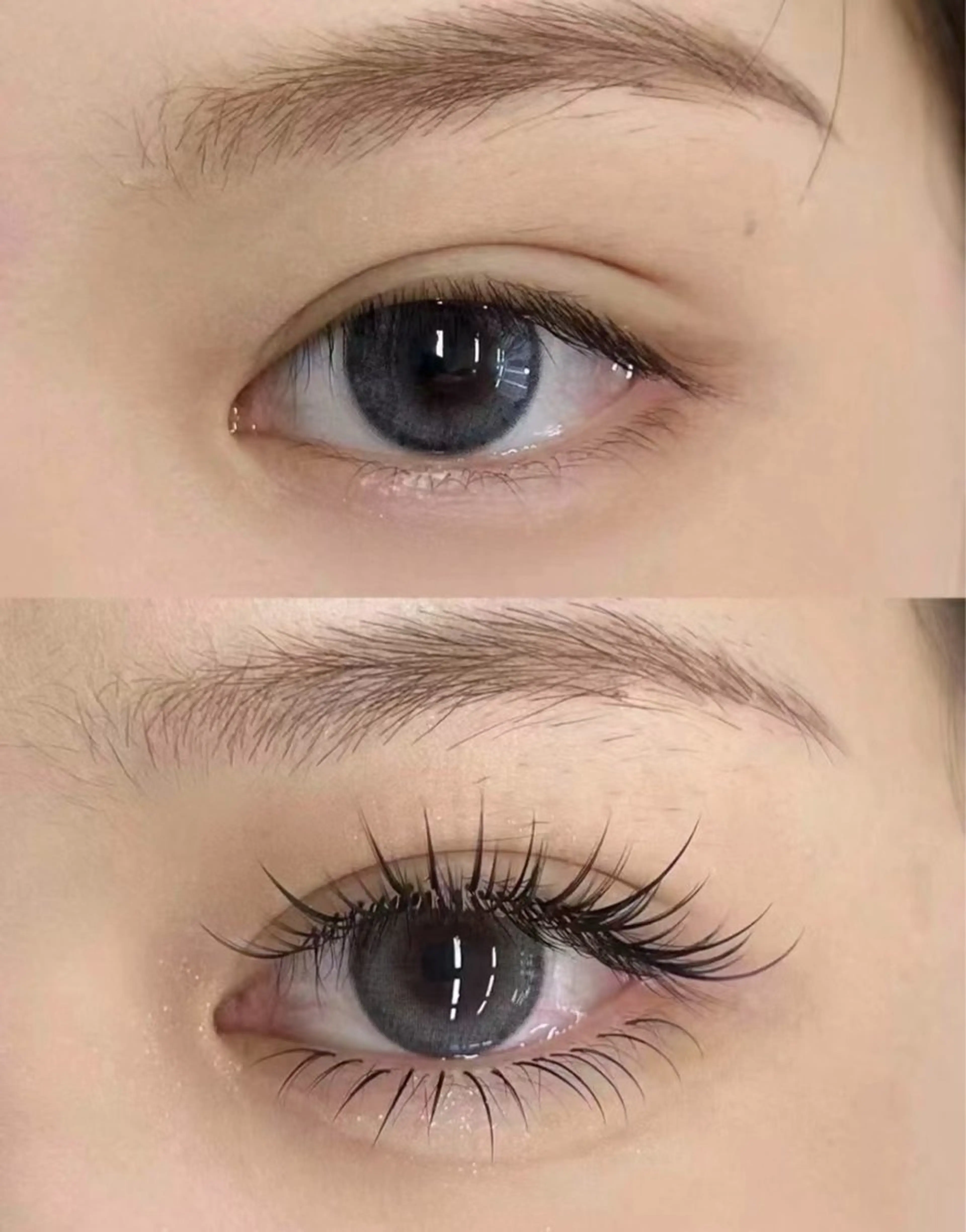 マツエク・マツパ 束感まつ毛 カラーマツエク フラットラッシュ パリジェンヌラッシュリフト まつげパーマ マツエク 🍓 KaNan🍓のマツエク・マツパデザイン