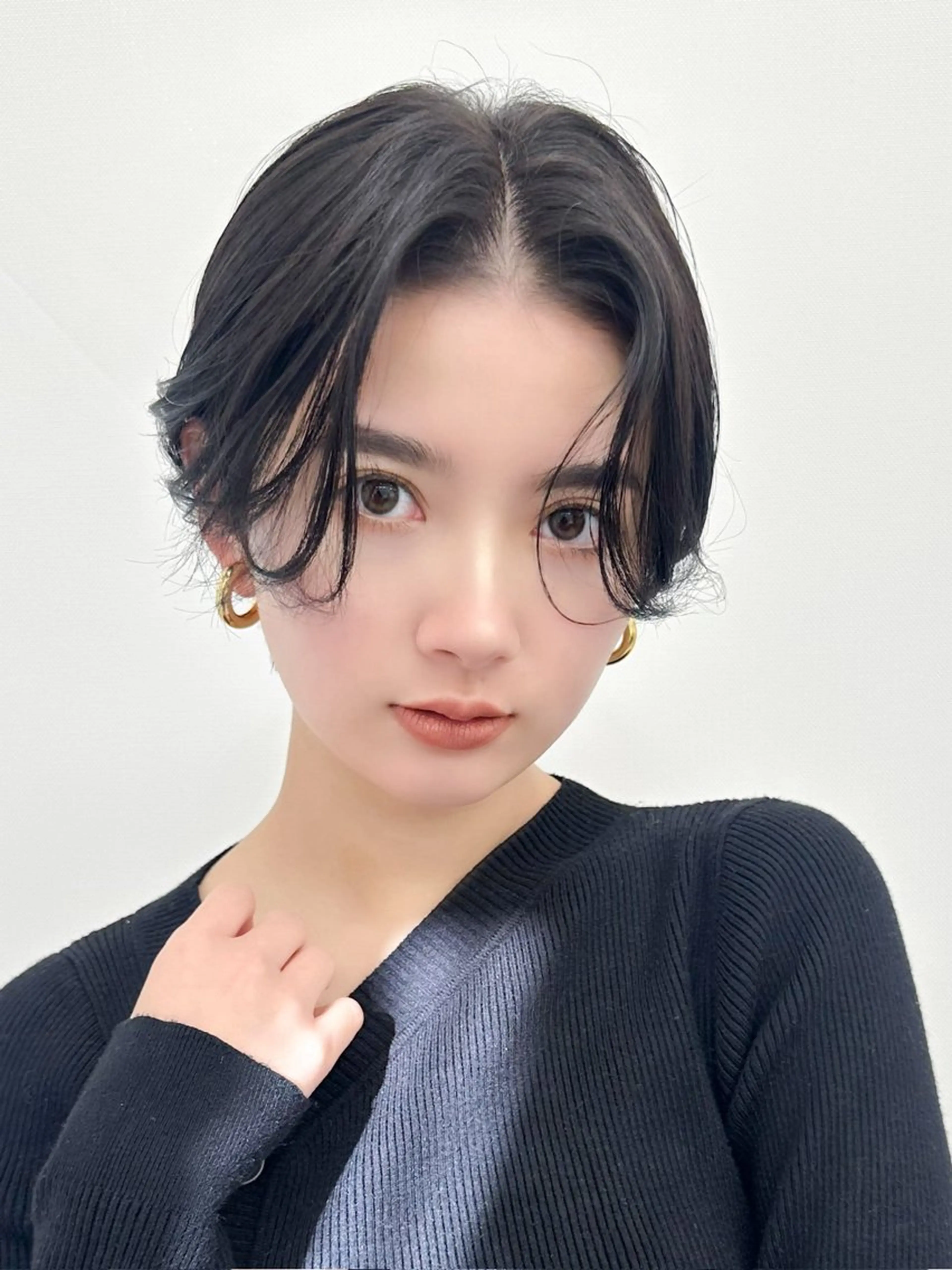 ショート カット ヘアカラー トリートメント ショートヘア くすみカラー、大場猛のヘアスタイル