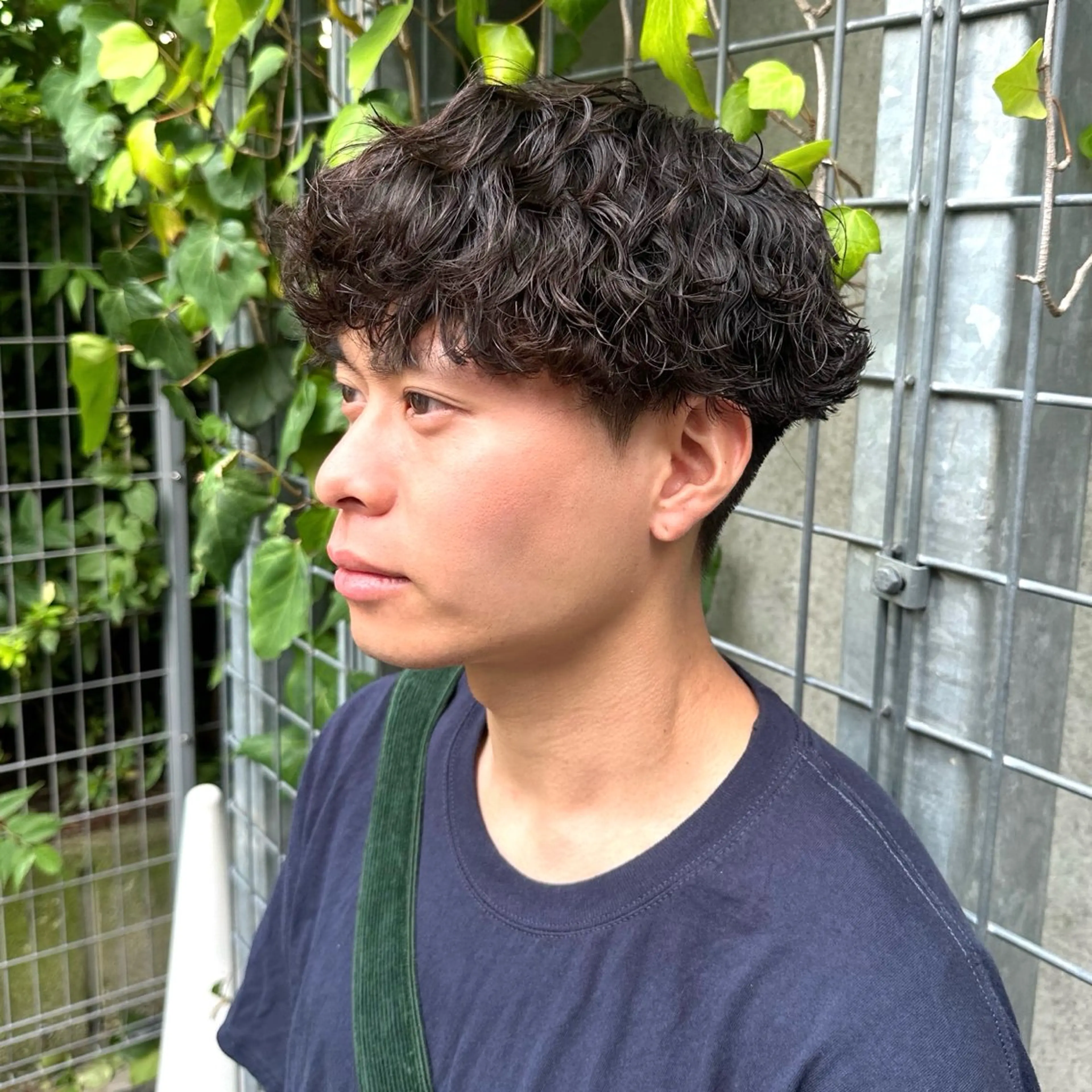 ショート パーマ メンズ メンズパーマ 波巻きパーマ スパイラルパーマ ツイスパ/メンズ パーマ/歩夢のヘアスタイル