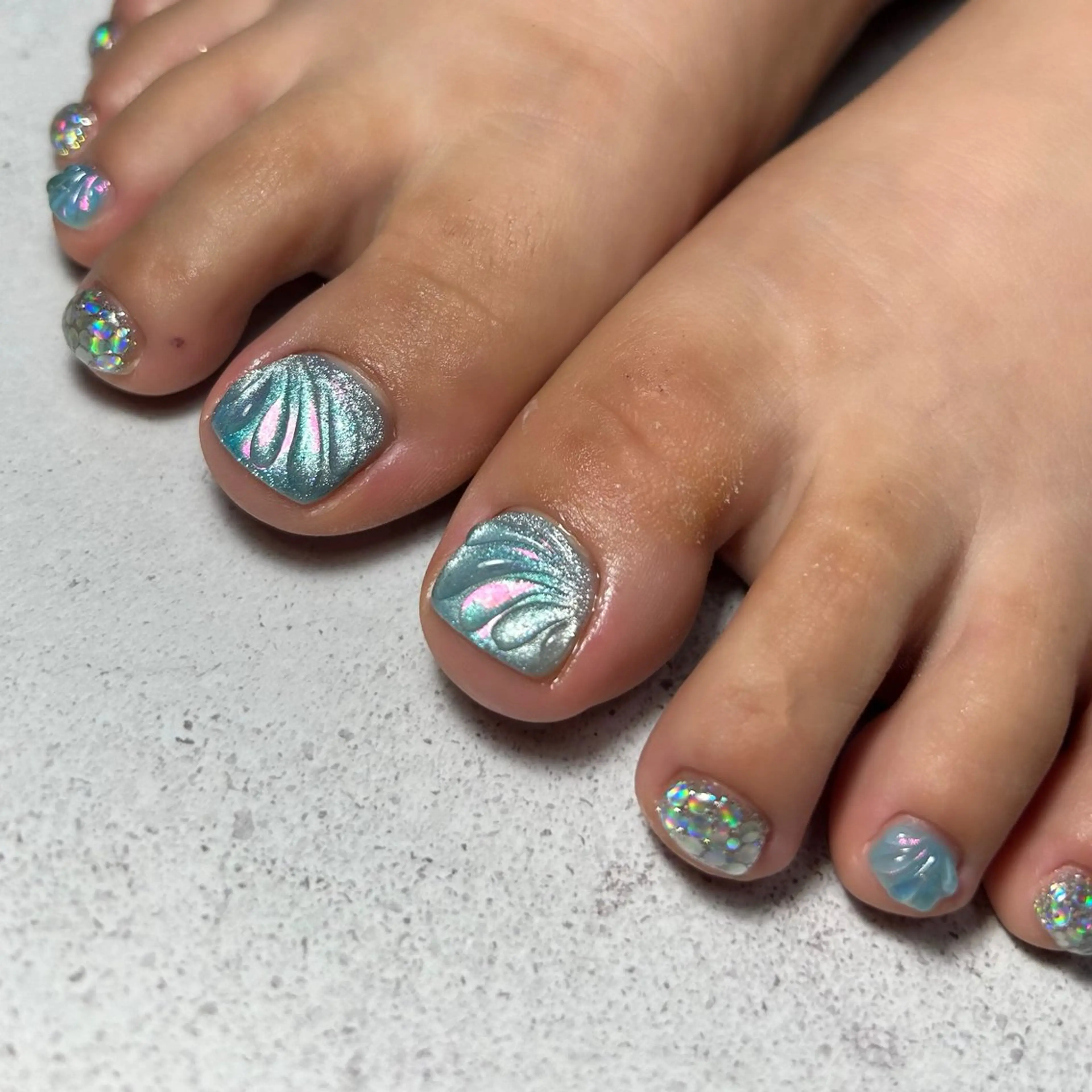 ネイル フットネイル nailroom‪ sb‪‪𓈒𓂂𓏸のネイルデザイン