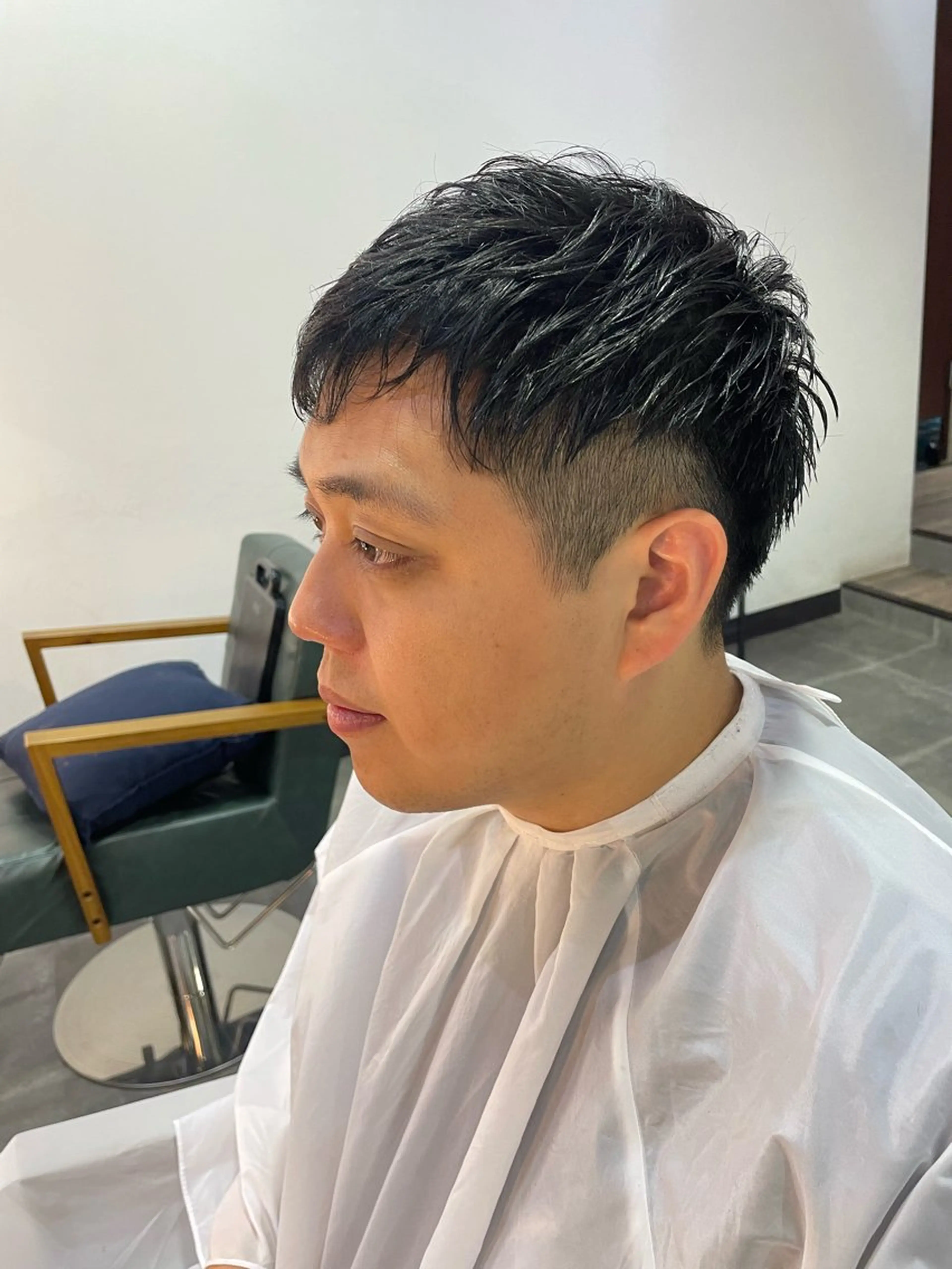ショート メンズ 溝口 槙里也のヘアスタイル