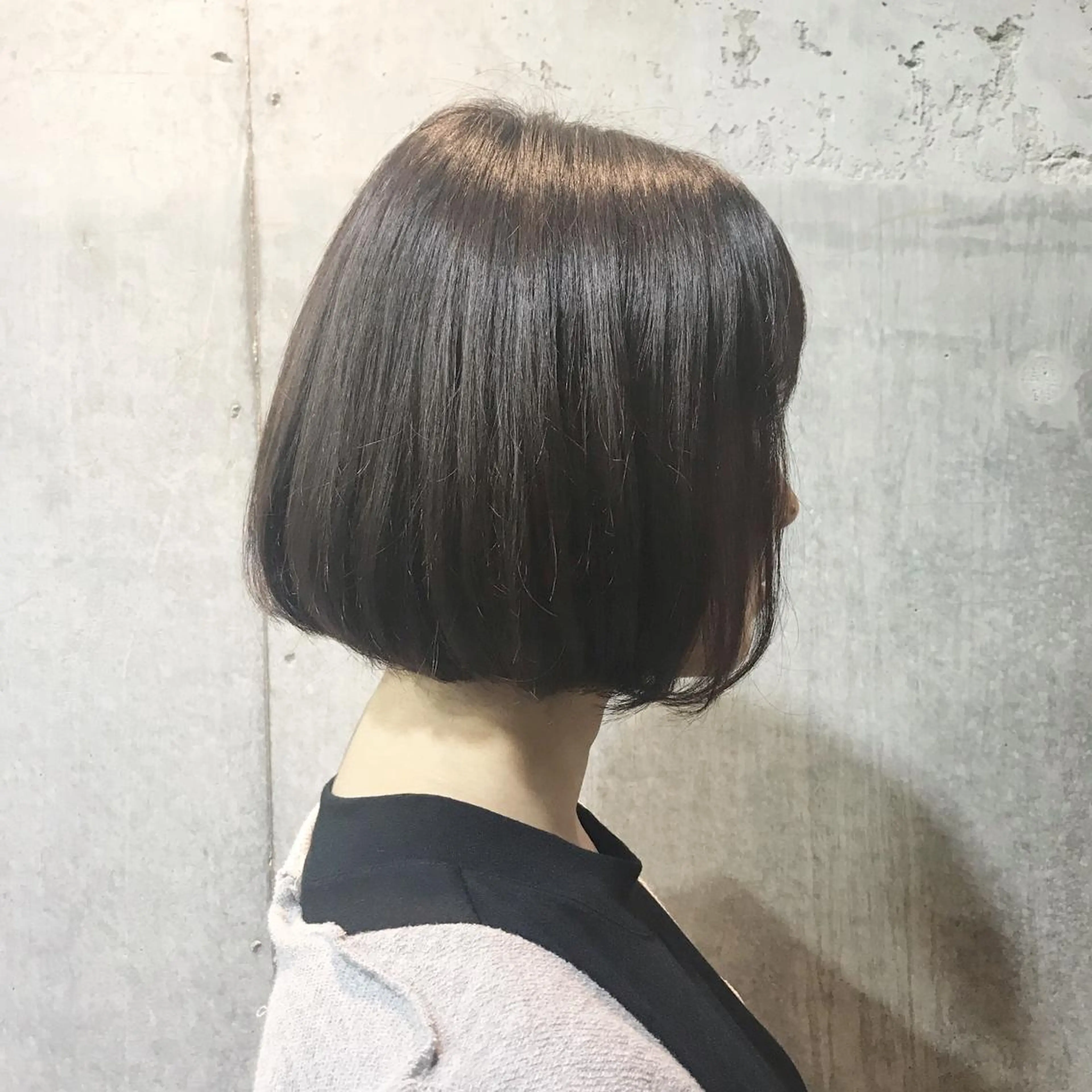 ショート カラー ボブ 暗髪/艶髪/Ono .のヘアスタイル