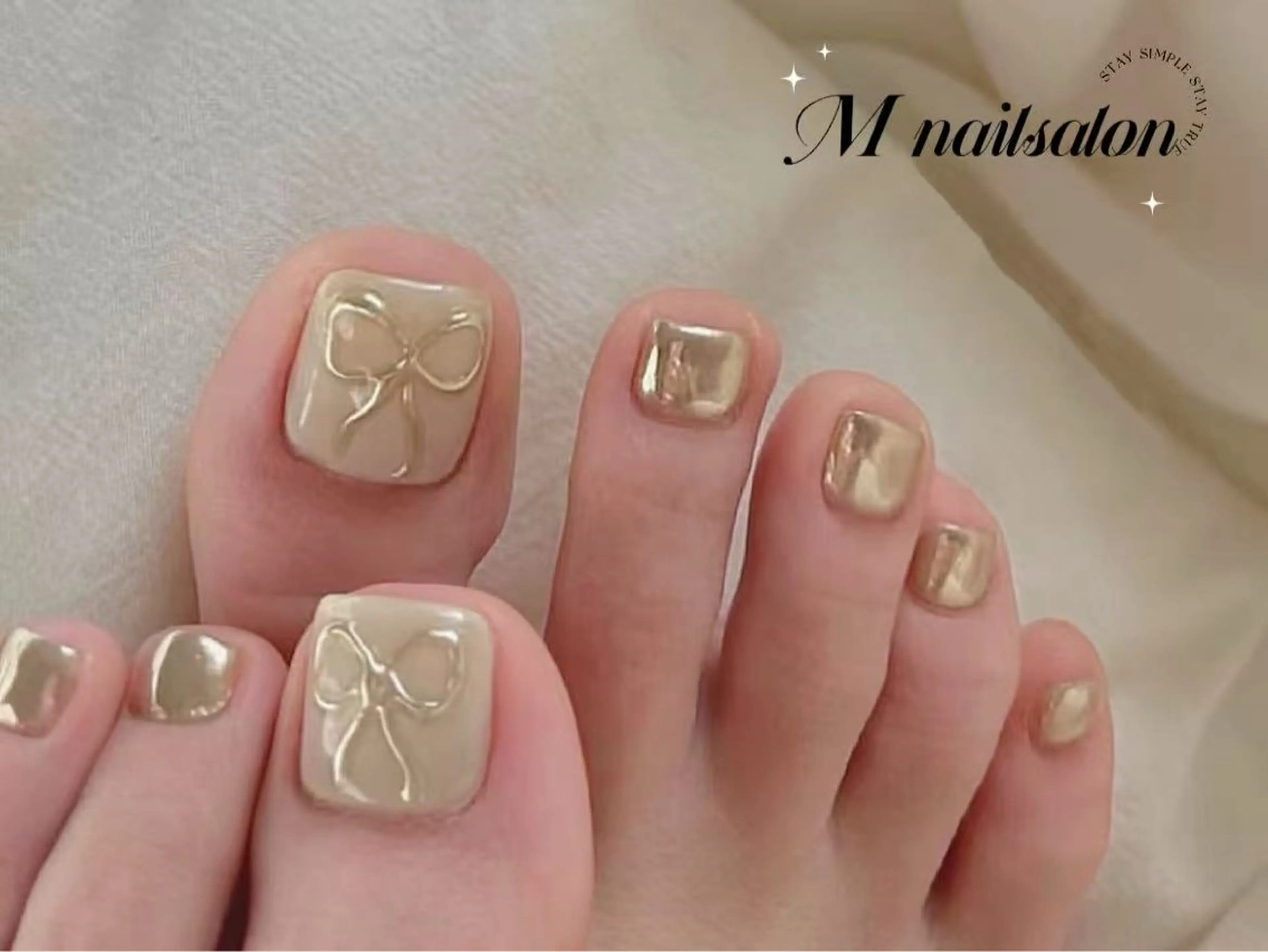 ネイル M🌷nail 長さだし専門店のネイルデザイン