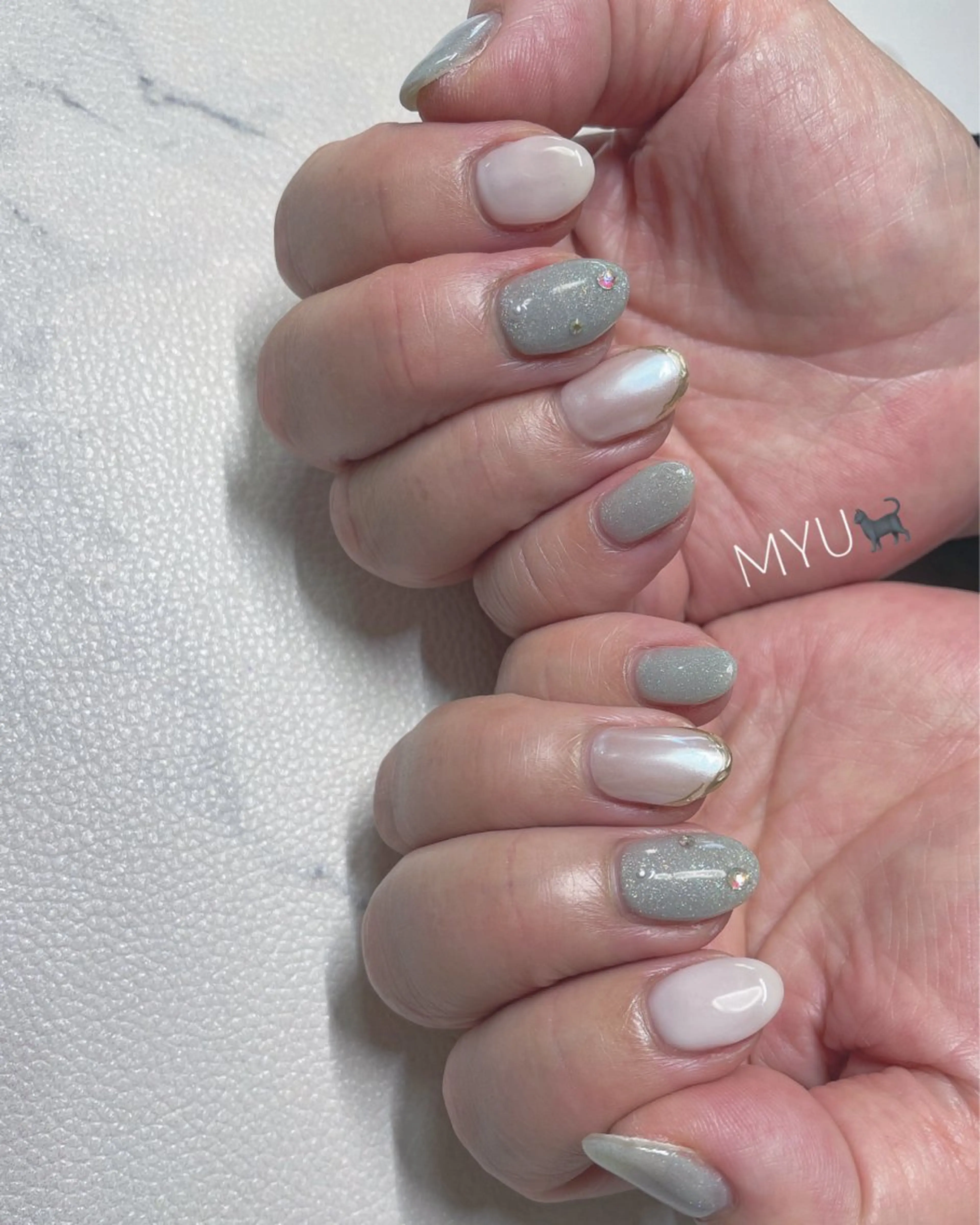 ネイル ハンドネイル nail salon MYUのネイルデザイン