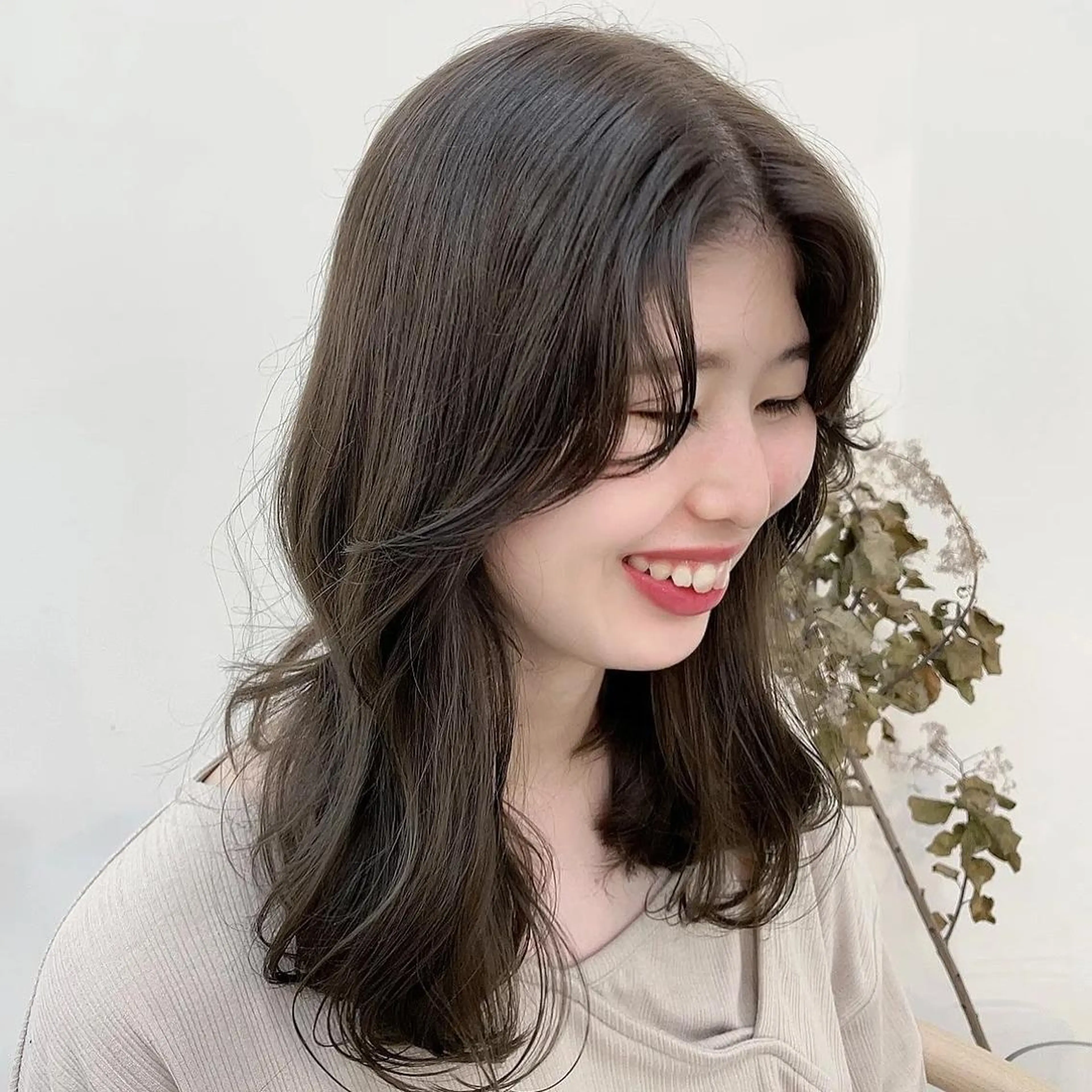 【ご新規様限定ワンカラー🌷】ワンカラー+トリートメント🤎🤍(メンテナンスカット付き)の写真