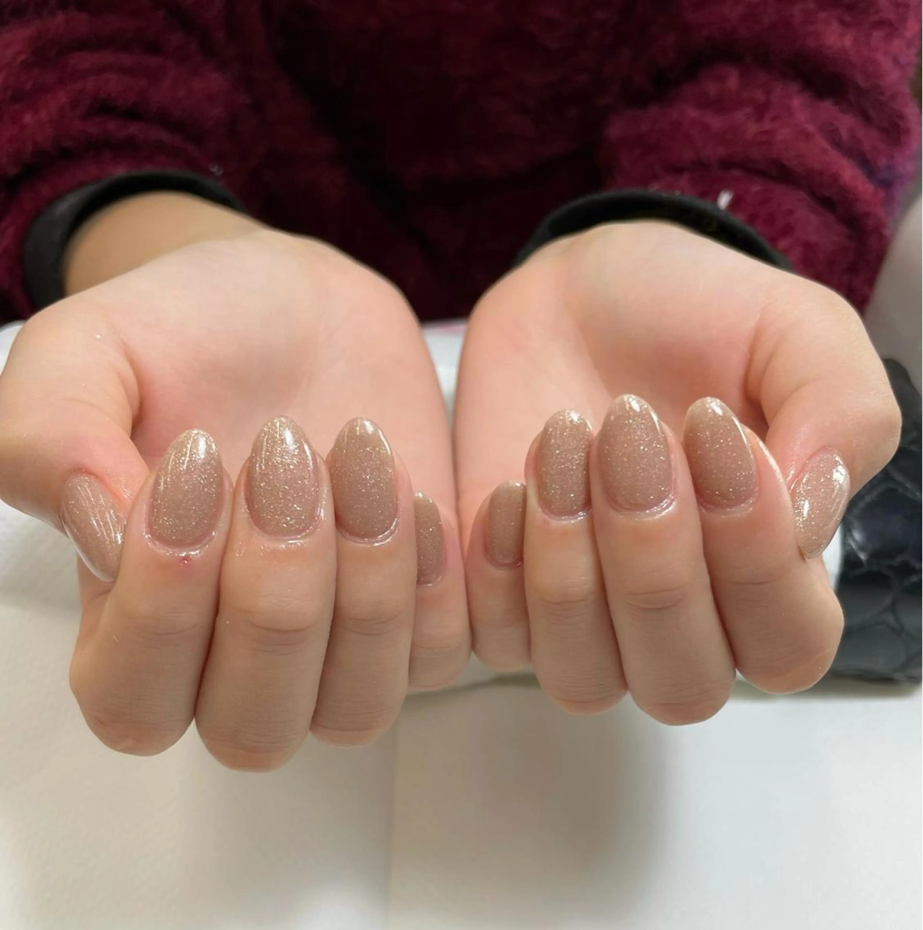 ネイル オフィスネイル ワンカラーネイル シンプルネイル Beauty Salon GIGI所属・GIGI AYA🦋のネイルデザイン