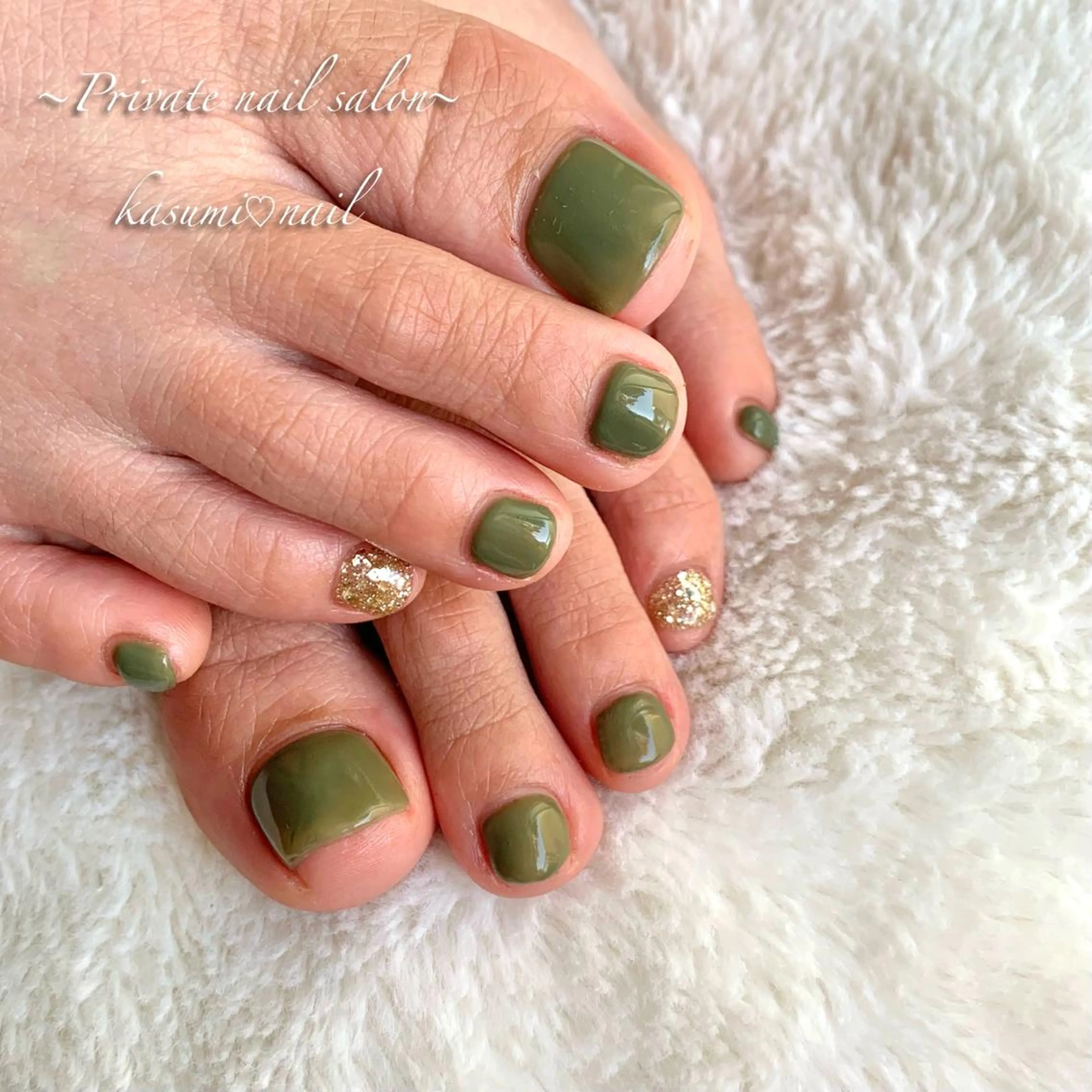 ネイル アートネイル ラメ(グリッター) マグネットネイル ミラーネイル 持ち込み KASUMI♡ Nailのネイルデザイン