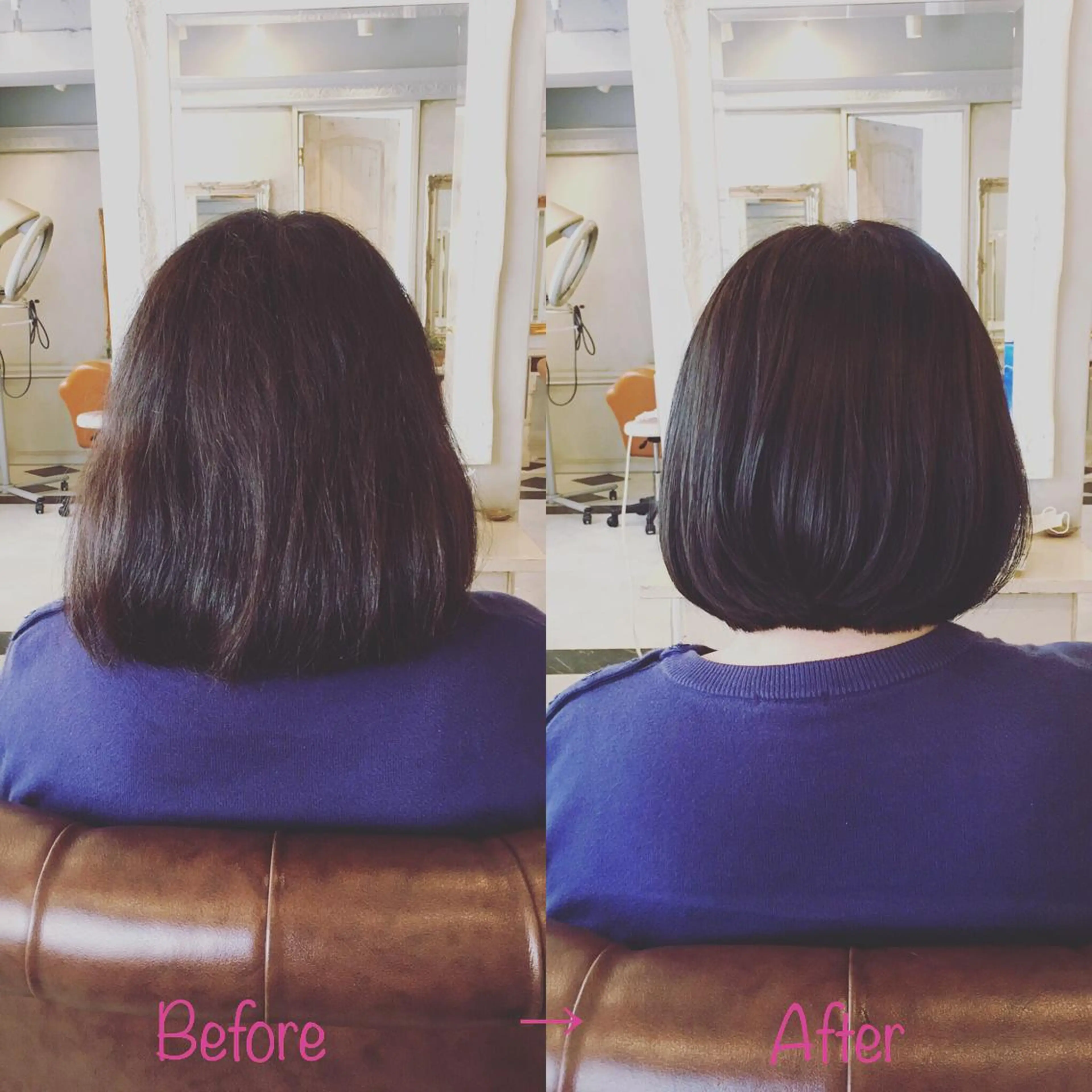 ショート 縮毛矯正 縮毛矯正&髪質改善 MAILHAIRのヘアスタイル