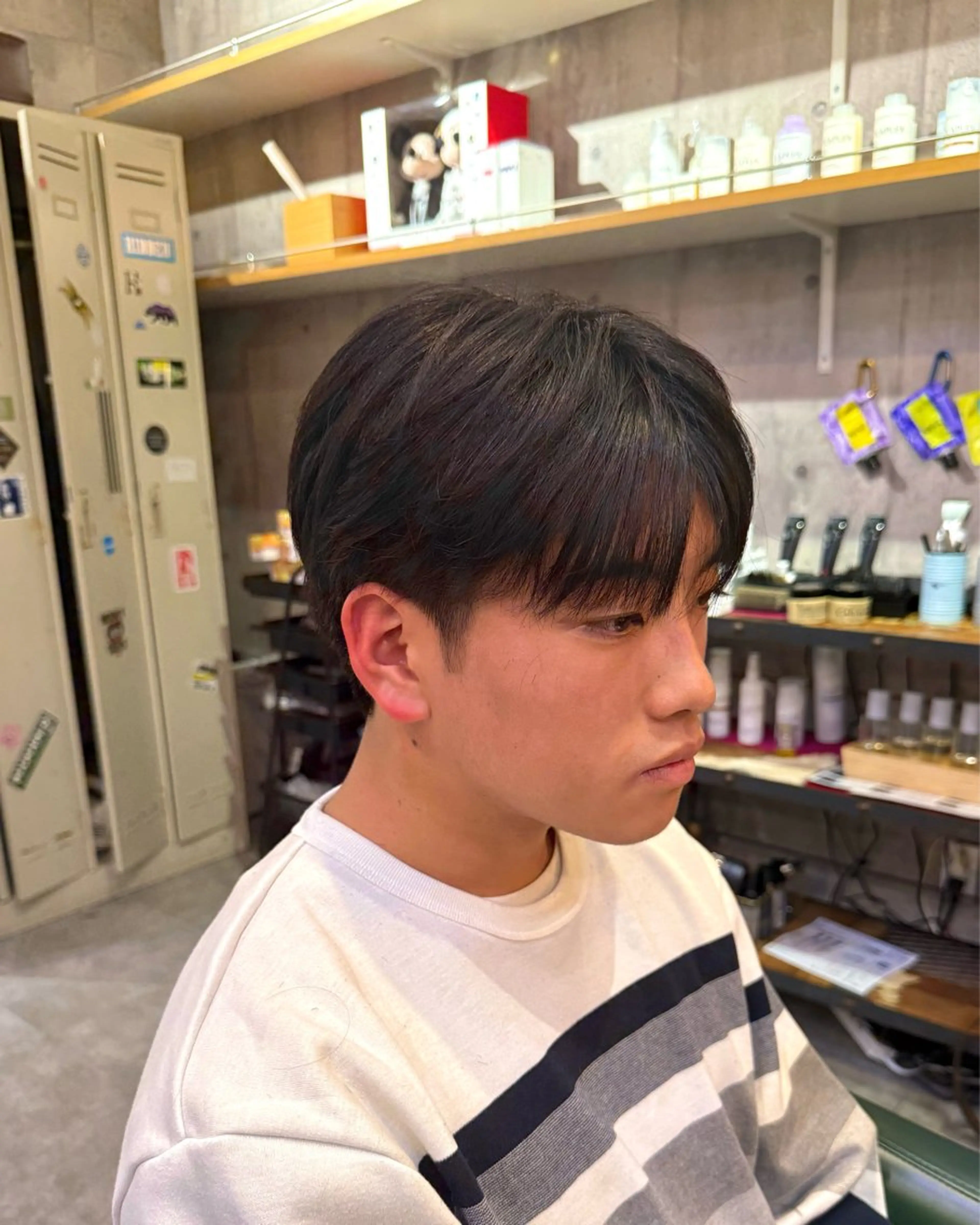 メンズ メンズ韓国風 韓国マッシュ マッシュ soft beige naoki.のヘアスタイル