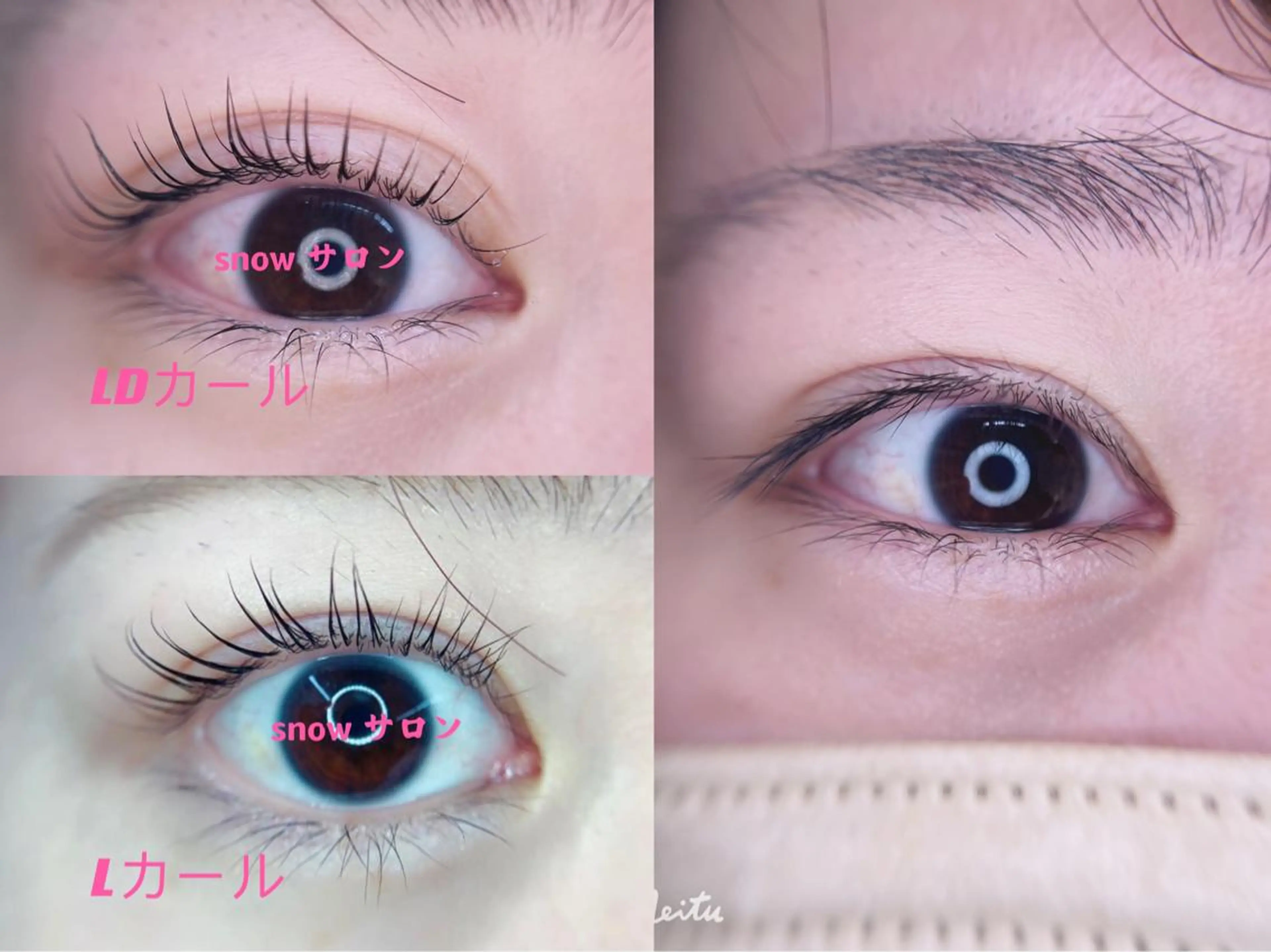 マツエク・マツパ foisalon 新宿西口店のマツエク・マツパデザイン