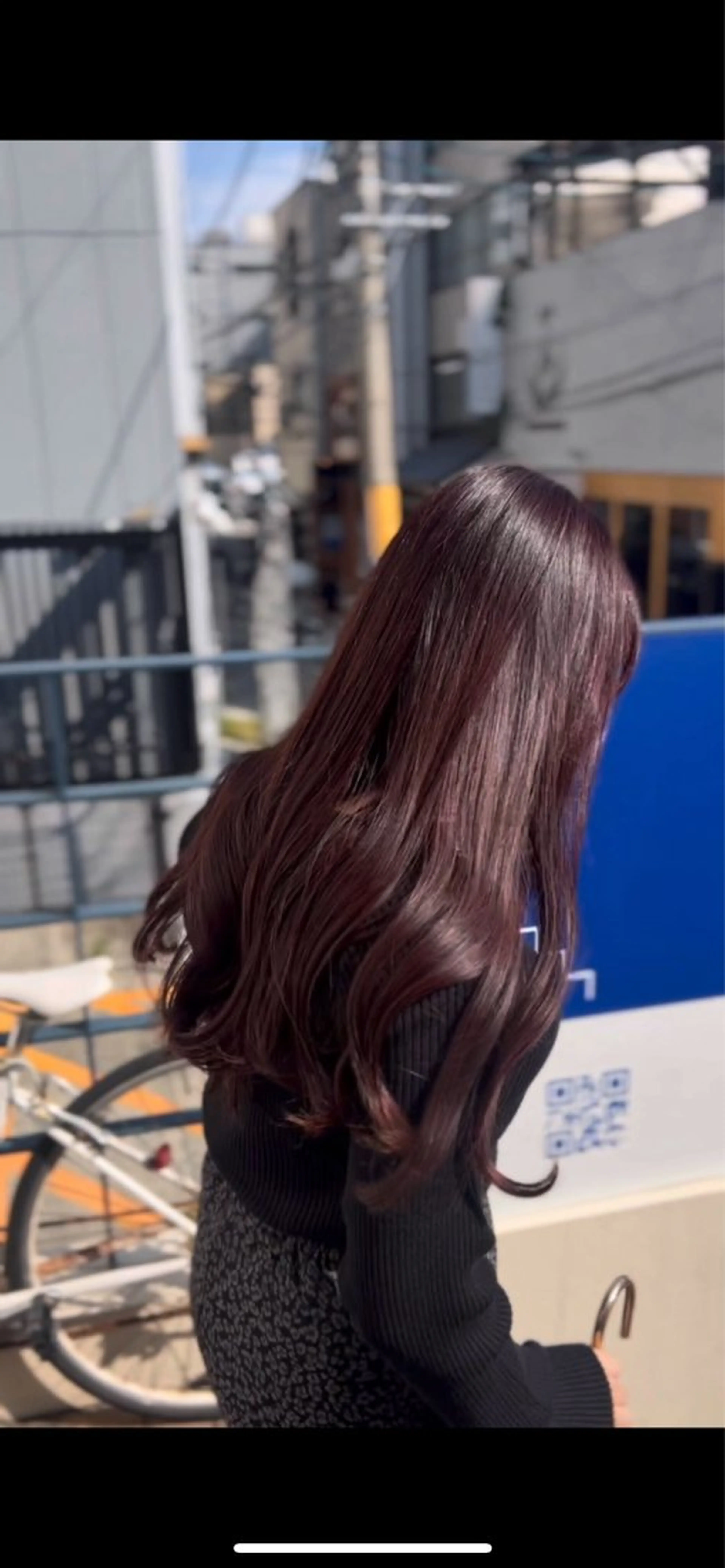 ロング カラー ブラウンカラー 透明感カラー ピンクカラー ヘアカラー 福岡【髪質改善】 艶カラー/ MIHOのヘアスタイル