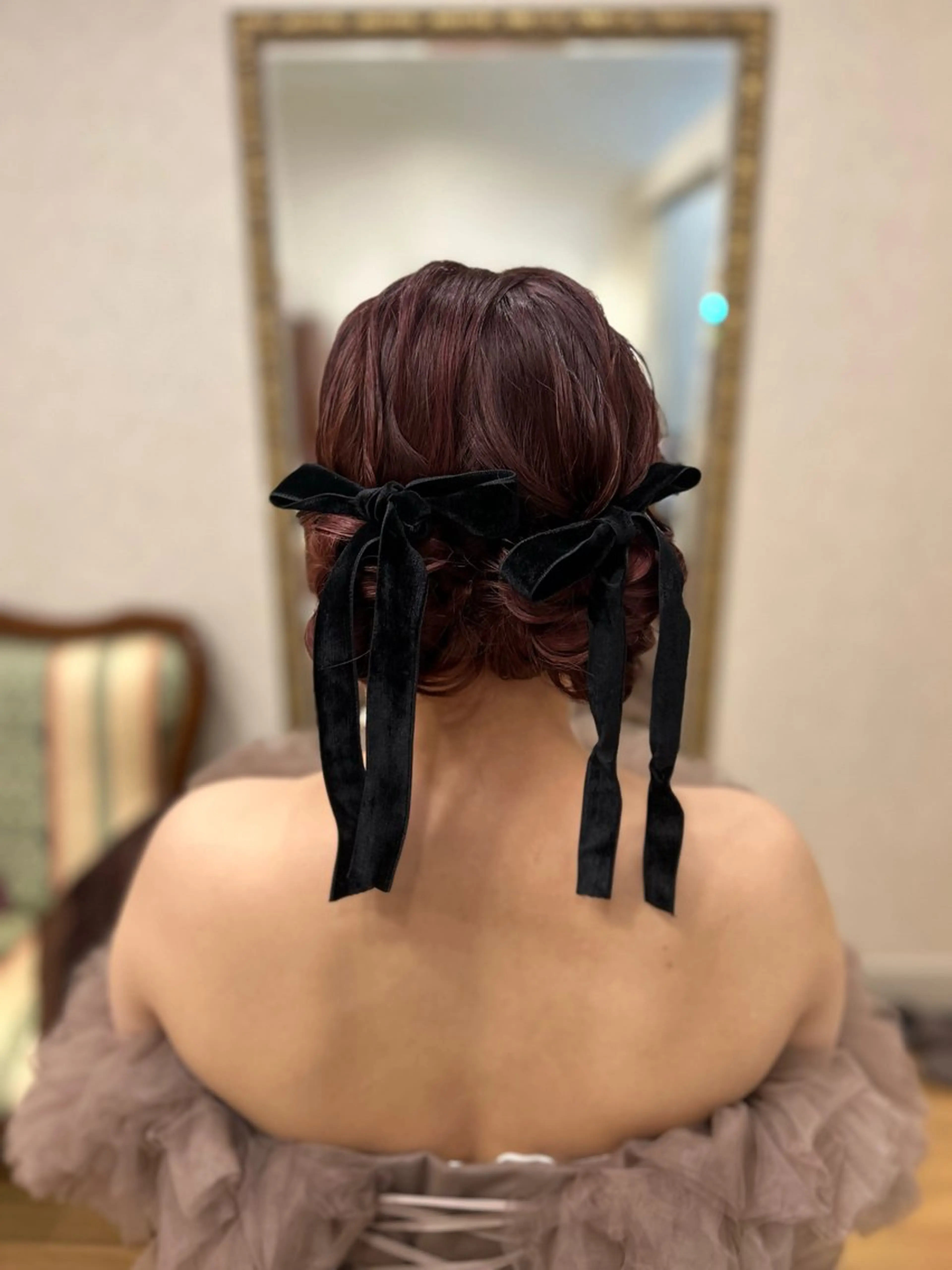 ヘアアレンジ ヘアセット 伊藤 萌加のヘアスタイル